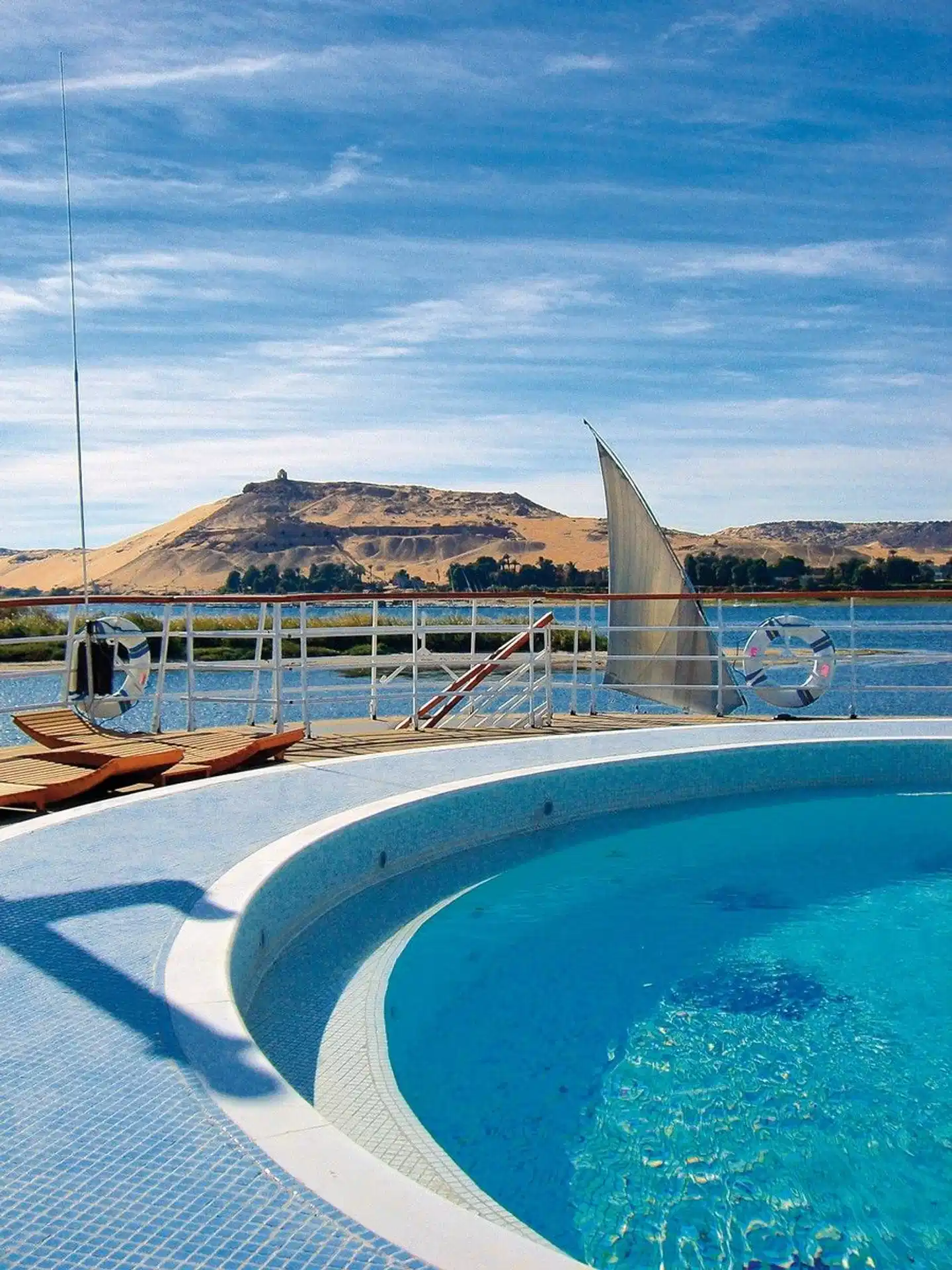 Klassische Nilkreuzfahrt mit MY Alyssa Aussenansicht