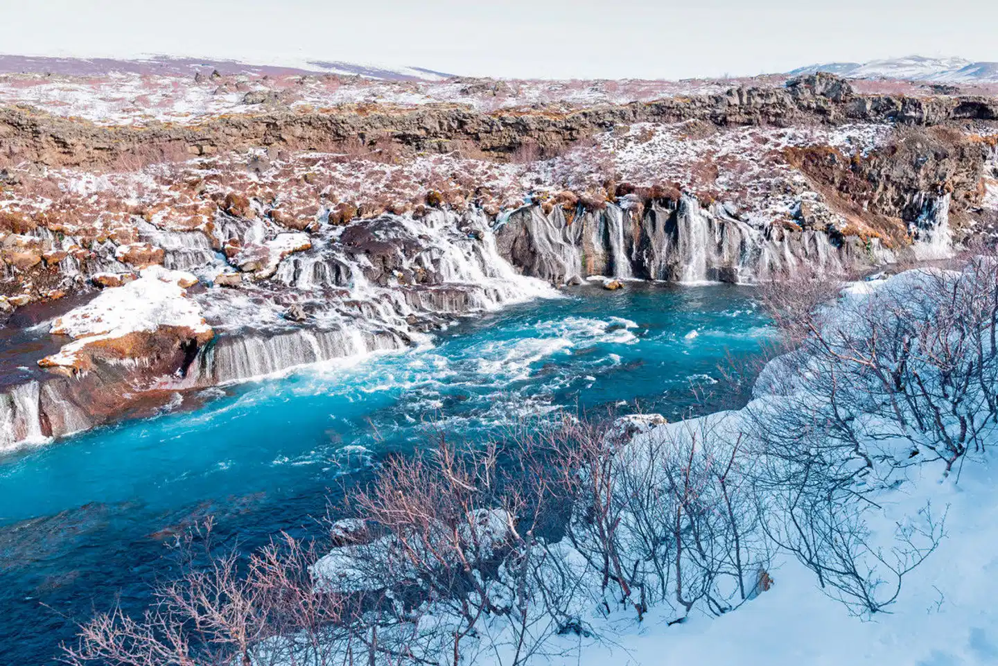 Stippvisite Westisland Landschaft