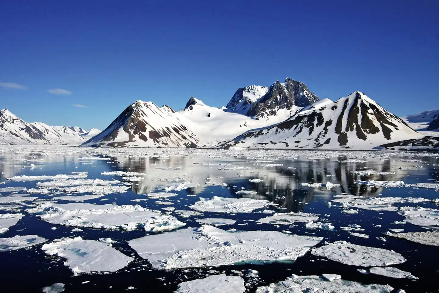 Naturwunder Spitzbergen Landschaft