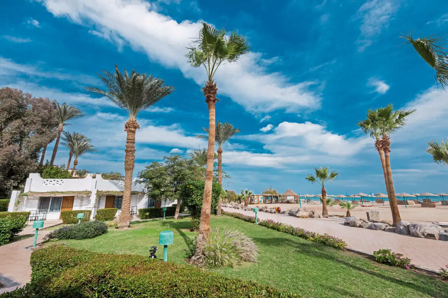 Shams Safaga Resort Garten