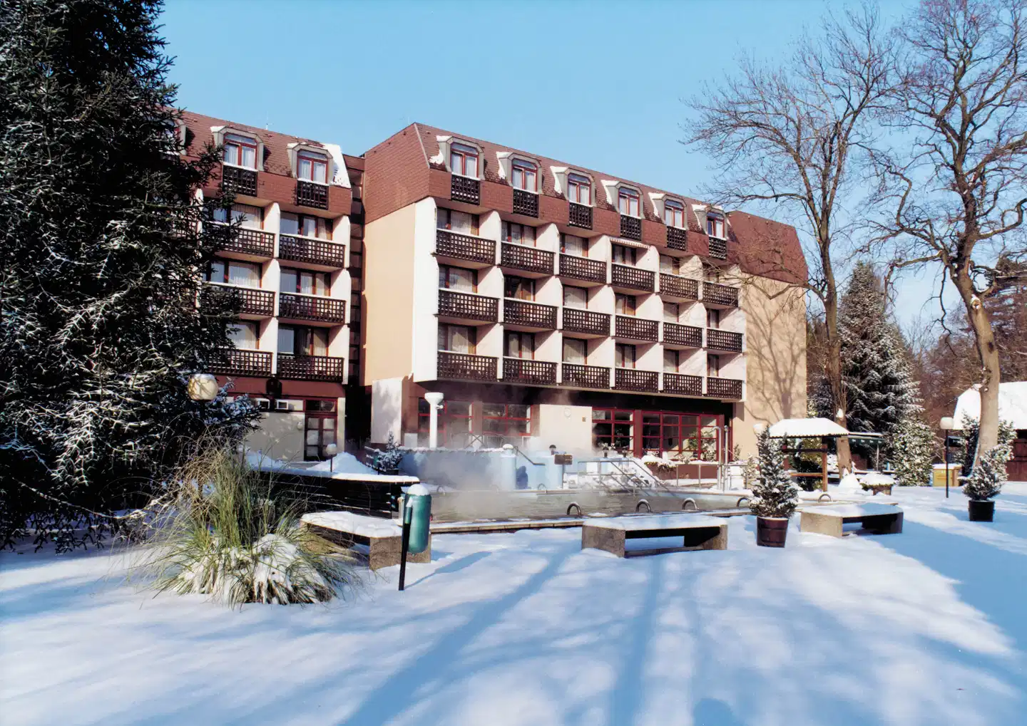 Ensana Thermal Sárvár Health Spa Hotel Aussenansicht