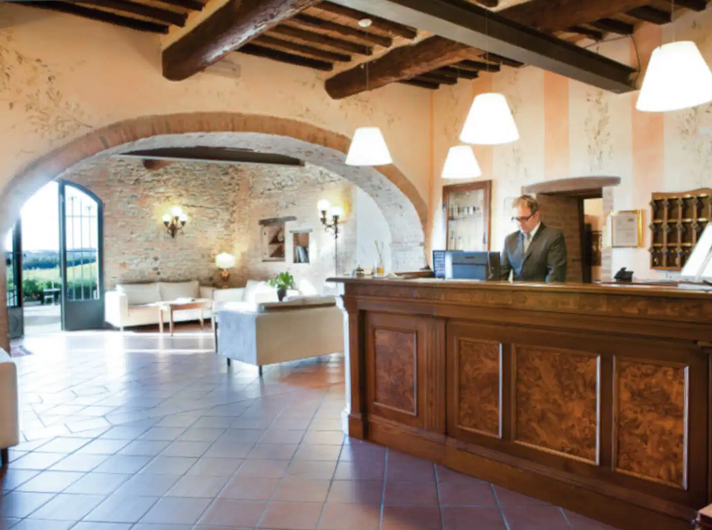 Villa Curina Resort Lobby