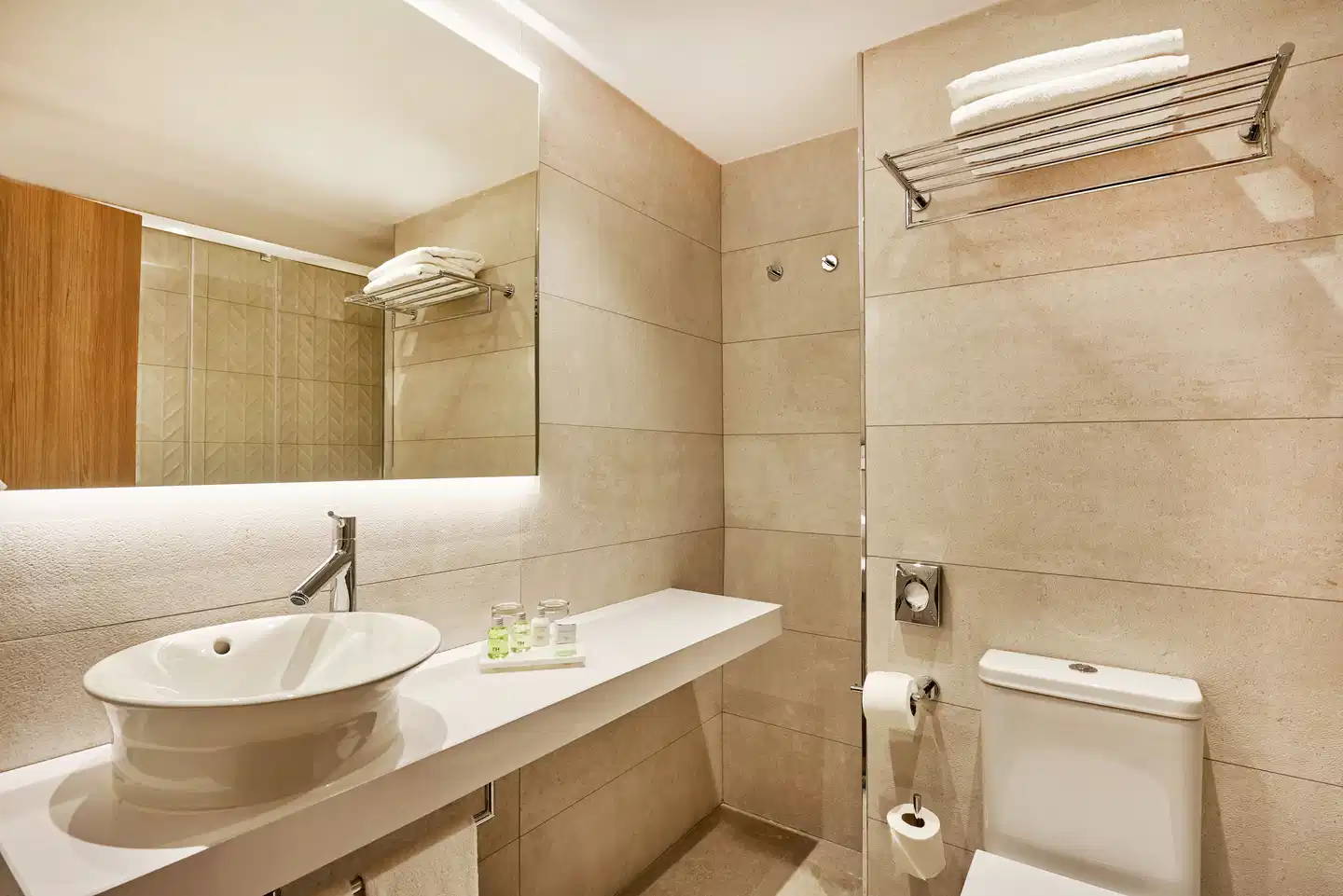 NH Sants Barcelona Badezimmer