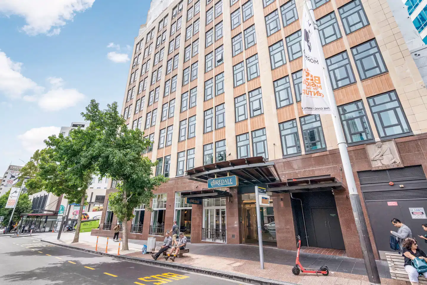 Legacy Airedale Hotel Auckland Aussenansicht