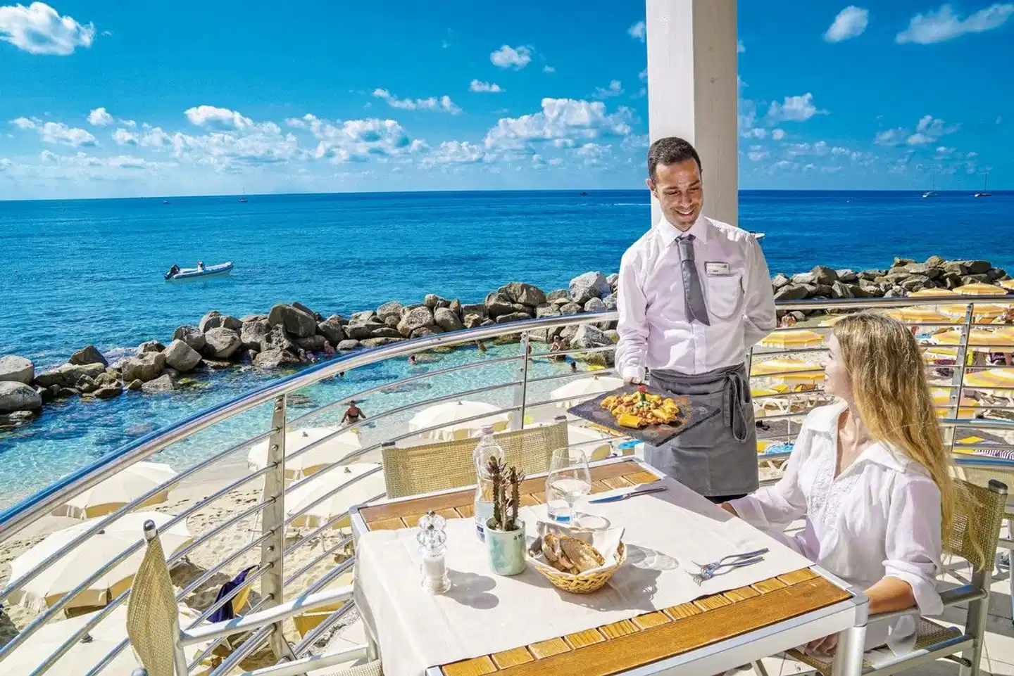 Baia del Godano Resort & Spa Terrasse