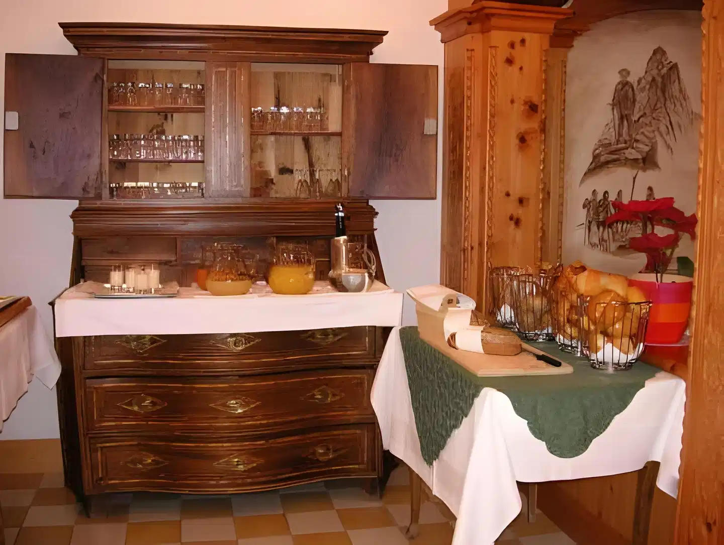 Swiss Alpine Allalin Restaurant