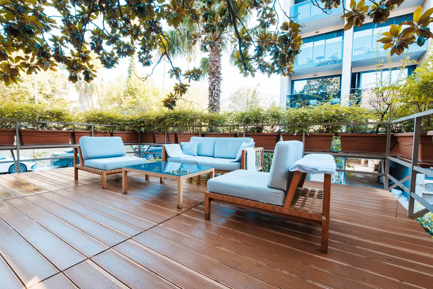 Palmon Bay Hotel & Spa Terrasse