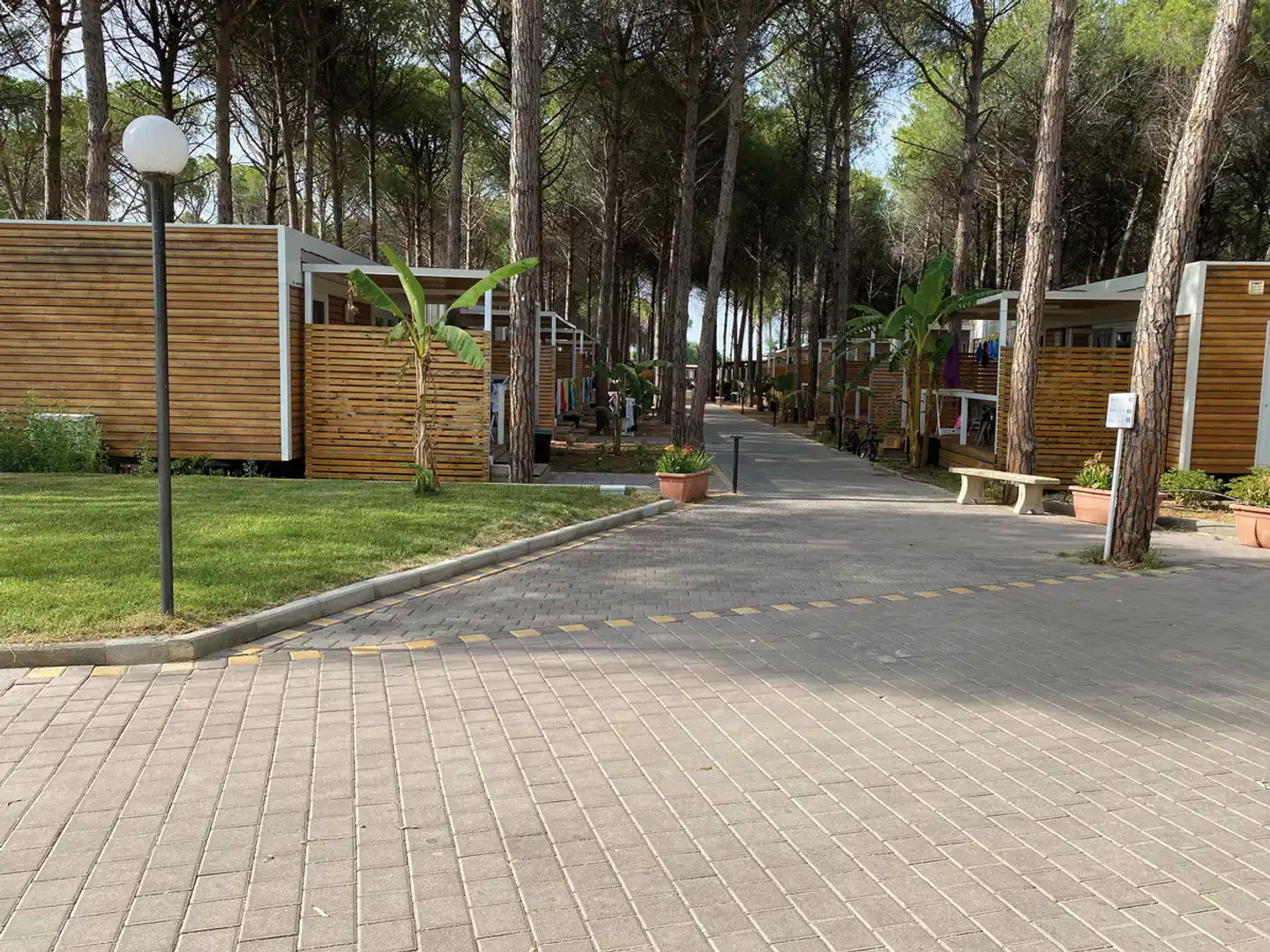 Camping Il Salice Garten