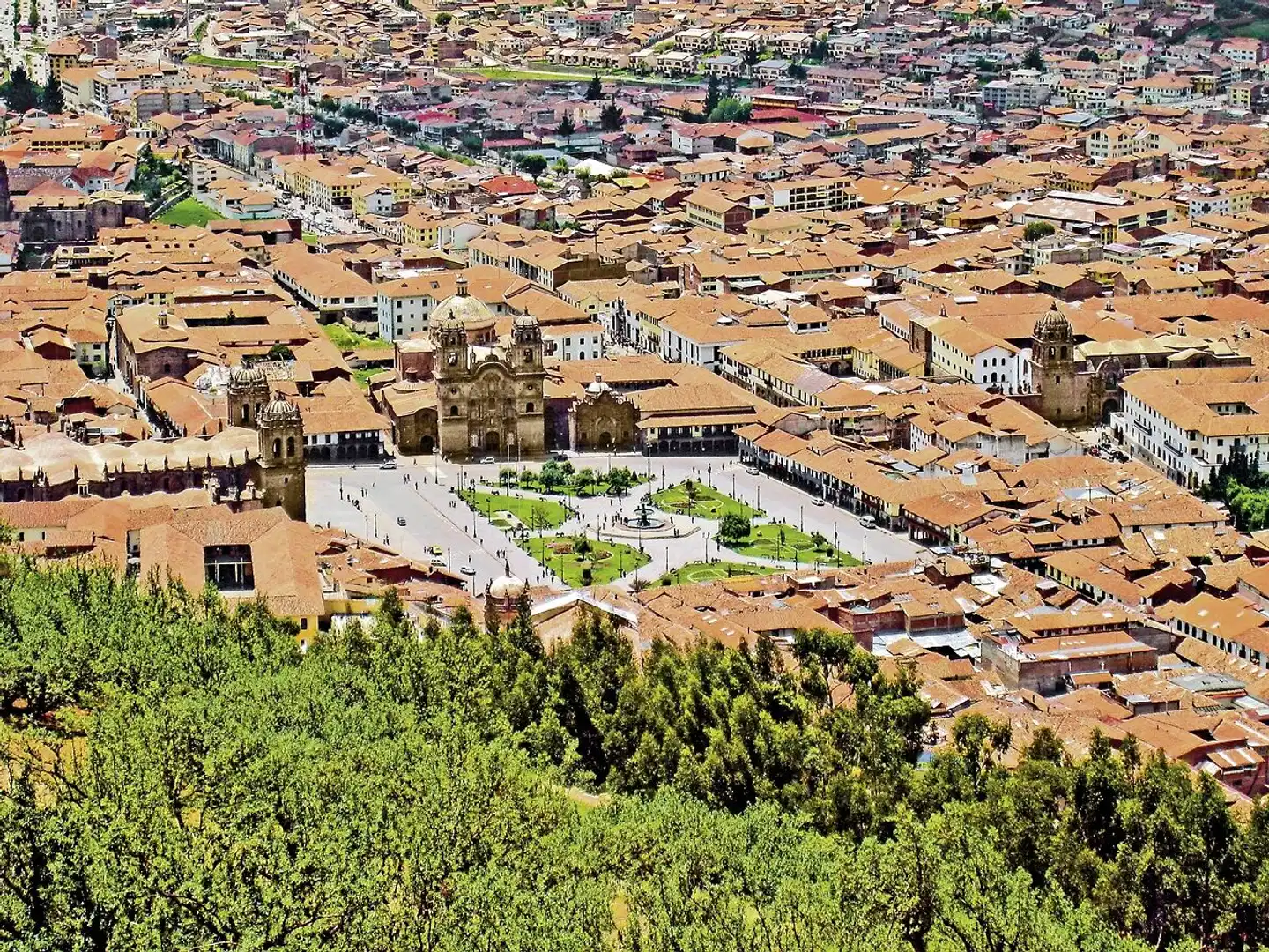 Vom Andenhochland an den Amazonas Landschaft