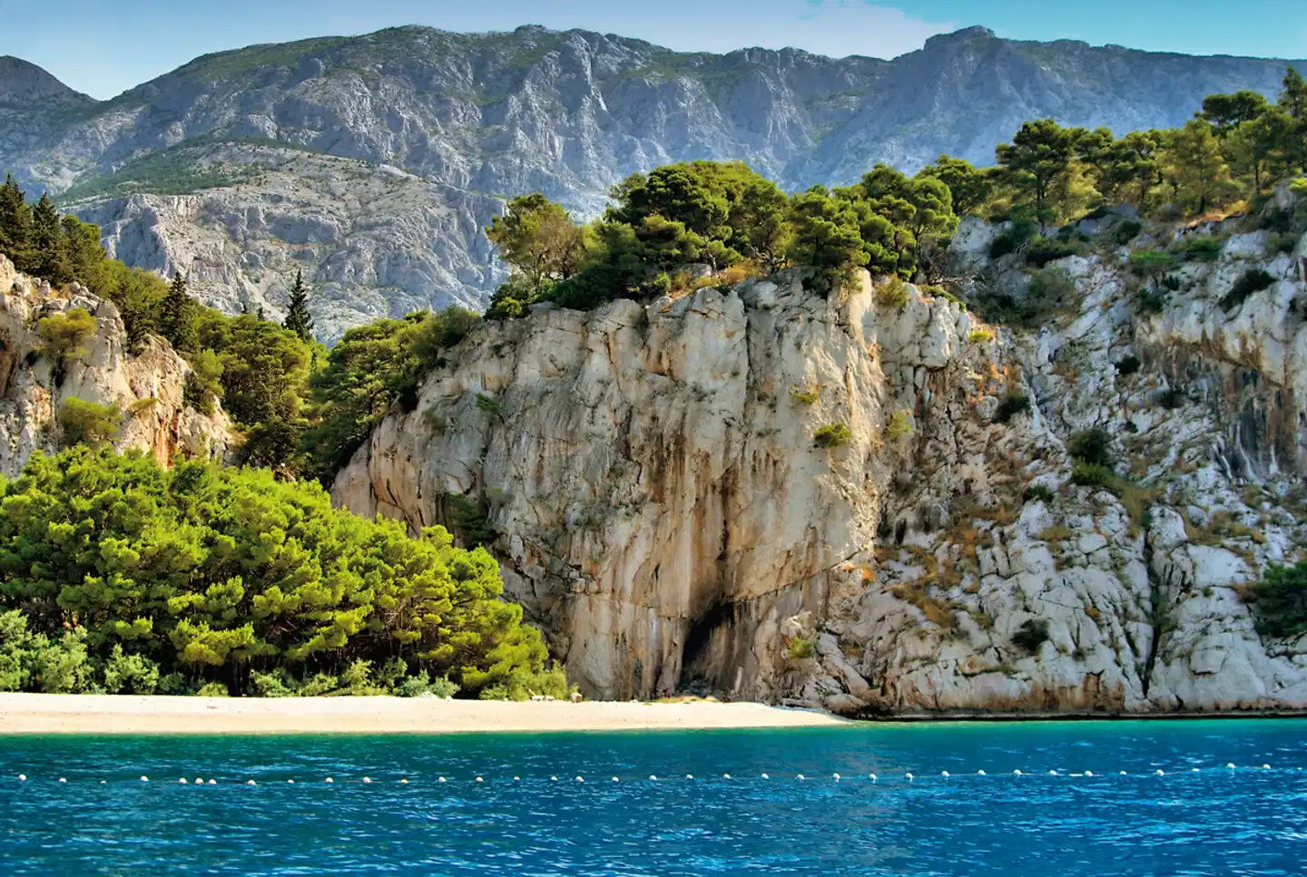 Dalmatiens Highlights erwandern Landschaft