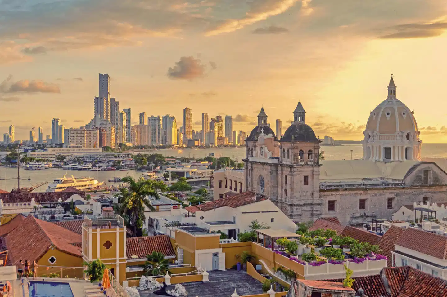 Cartagena: kolonial & kulinarisch Terrasse