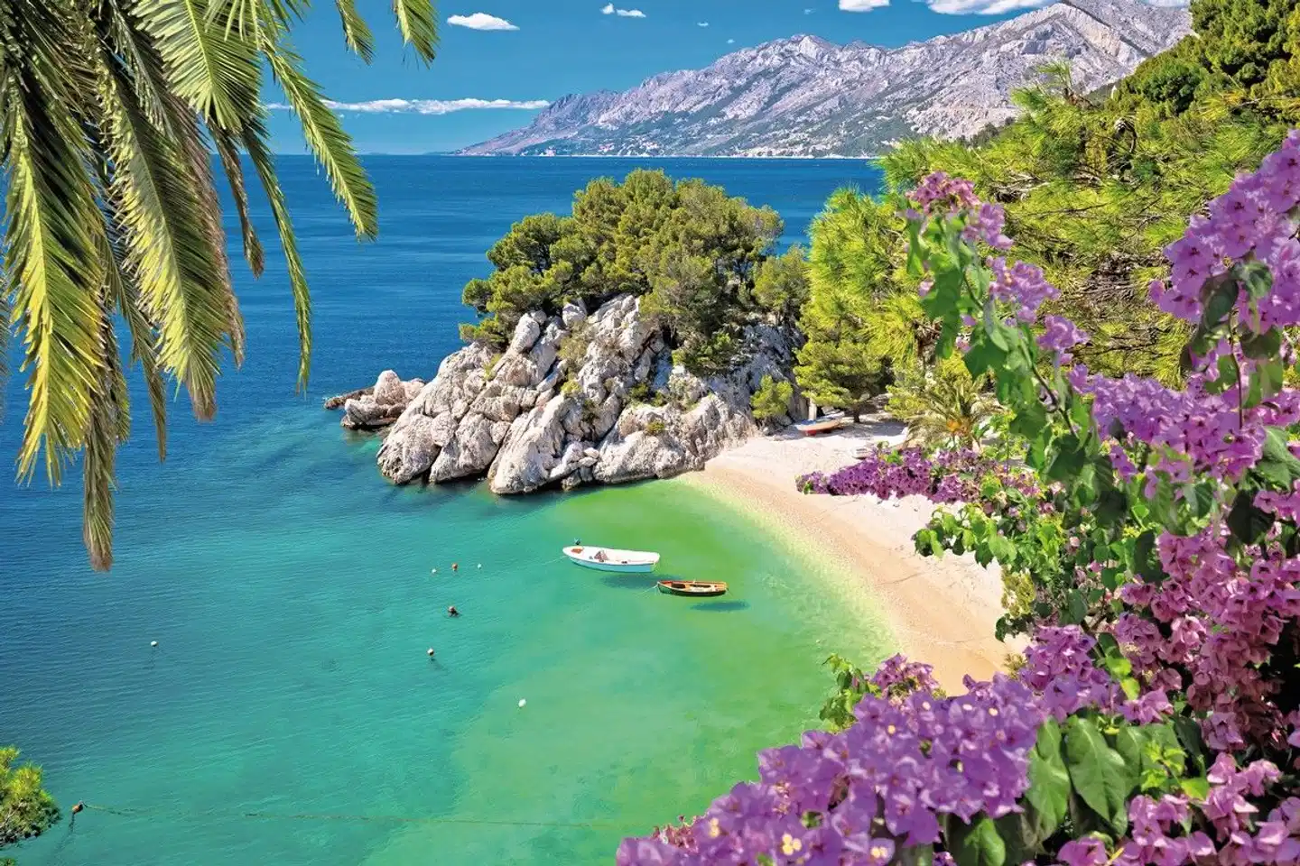 Dalmatiens Highlights erwandern Landschaft