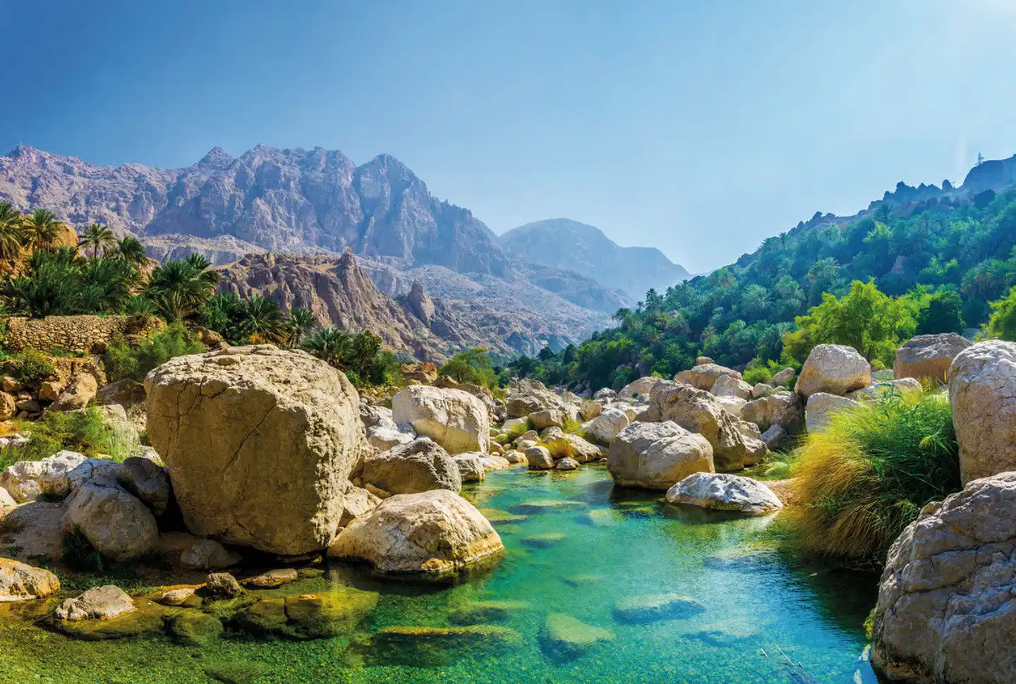 Oman: Von Gebirgen, Wüsten und Oasen Landschaft