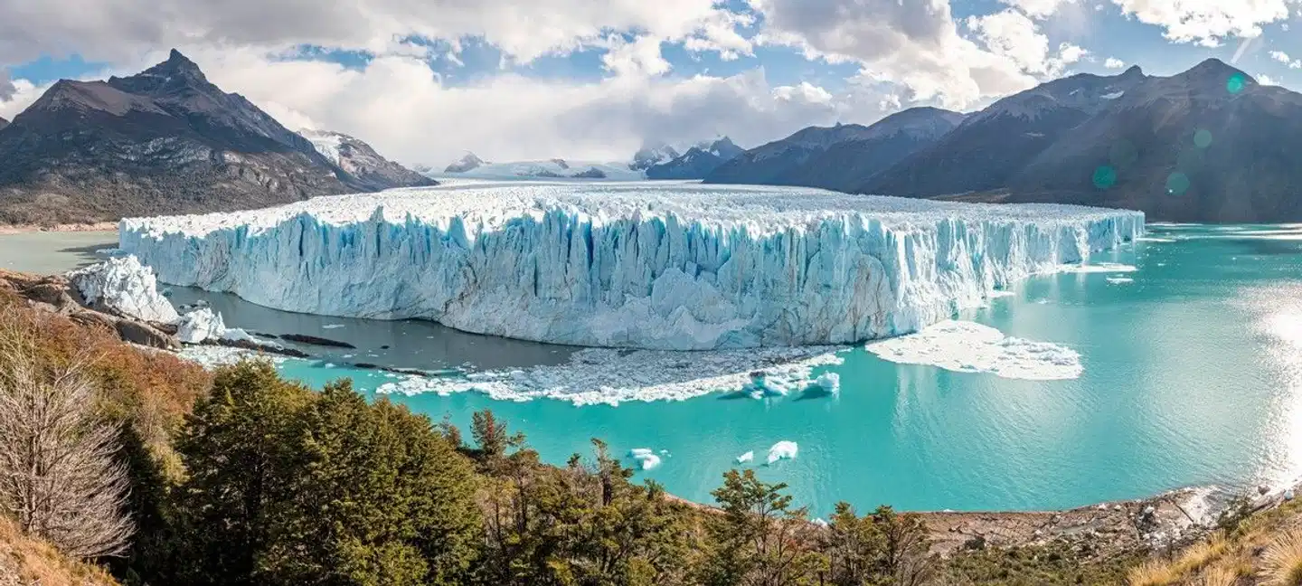 Gletscher, Pampa & Metropolen Landschaft