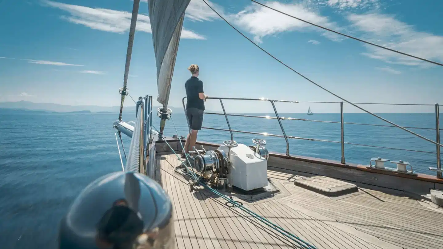 KAIROS - Segeln von St. Martin in die British Virgin Islands Terrasse