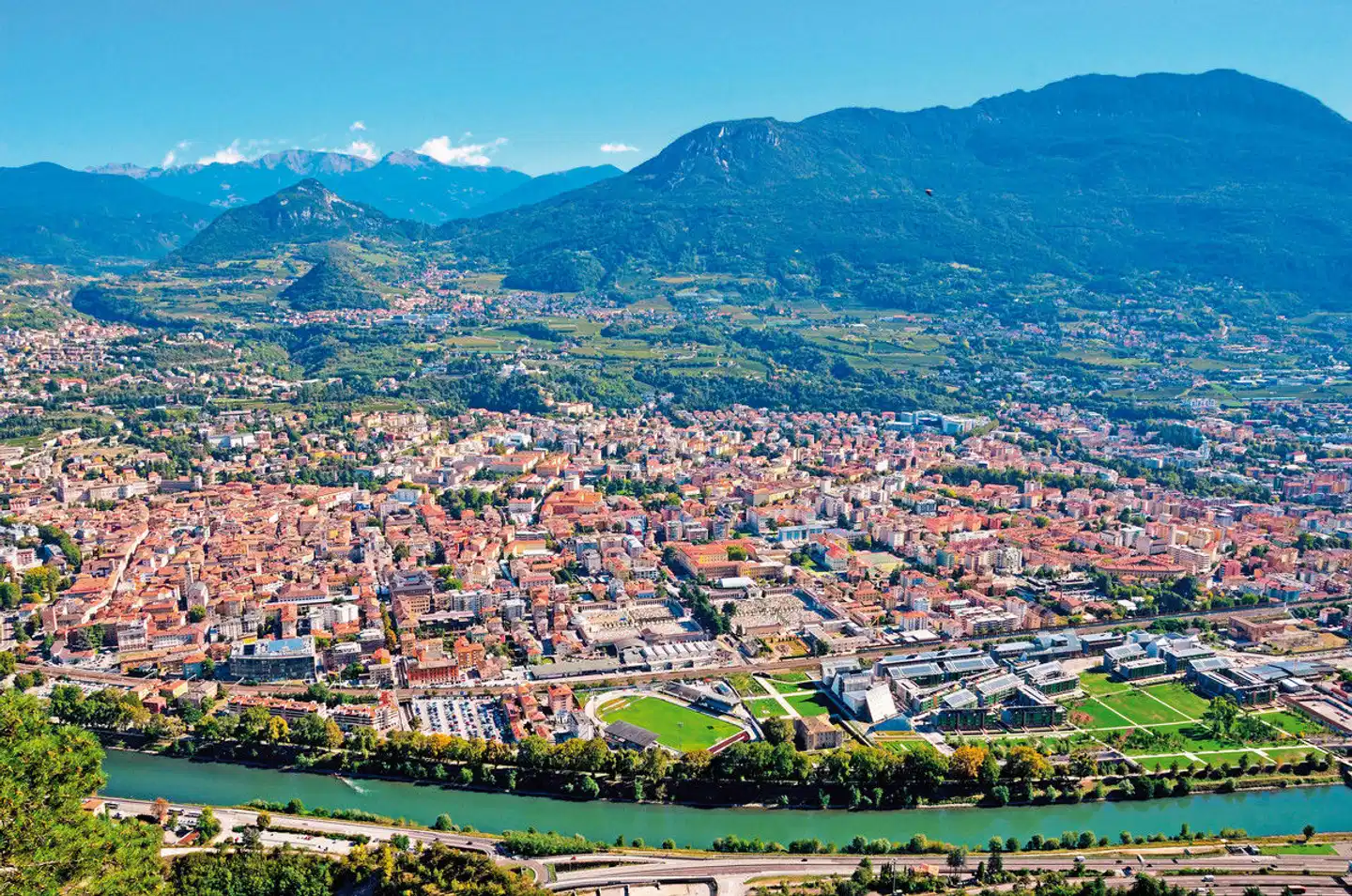 Etsch-Radweg Nauders-Verona Landschaft