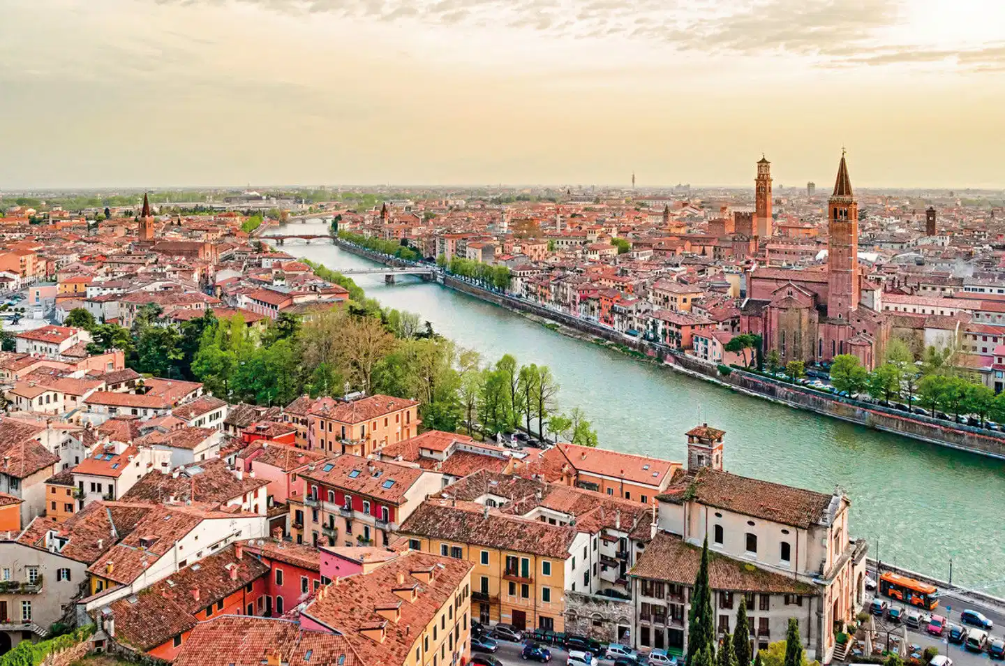 Etsch-Radweg Nauders-Verona Terrasse