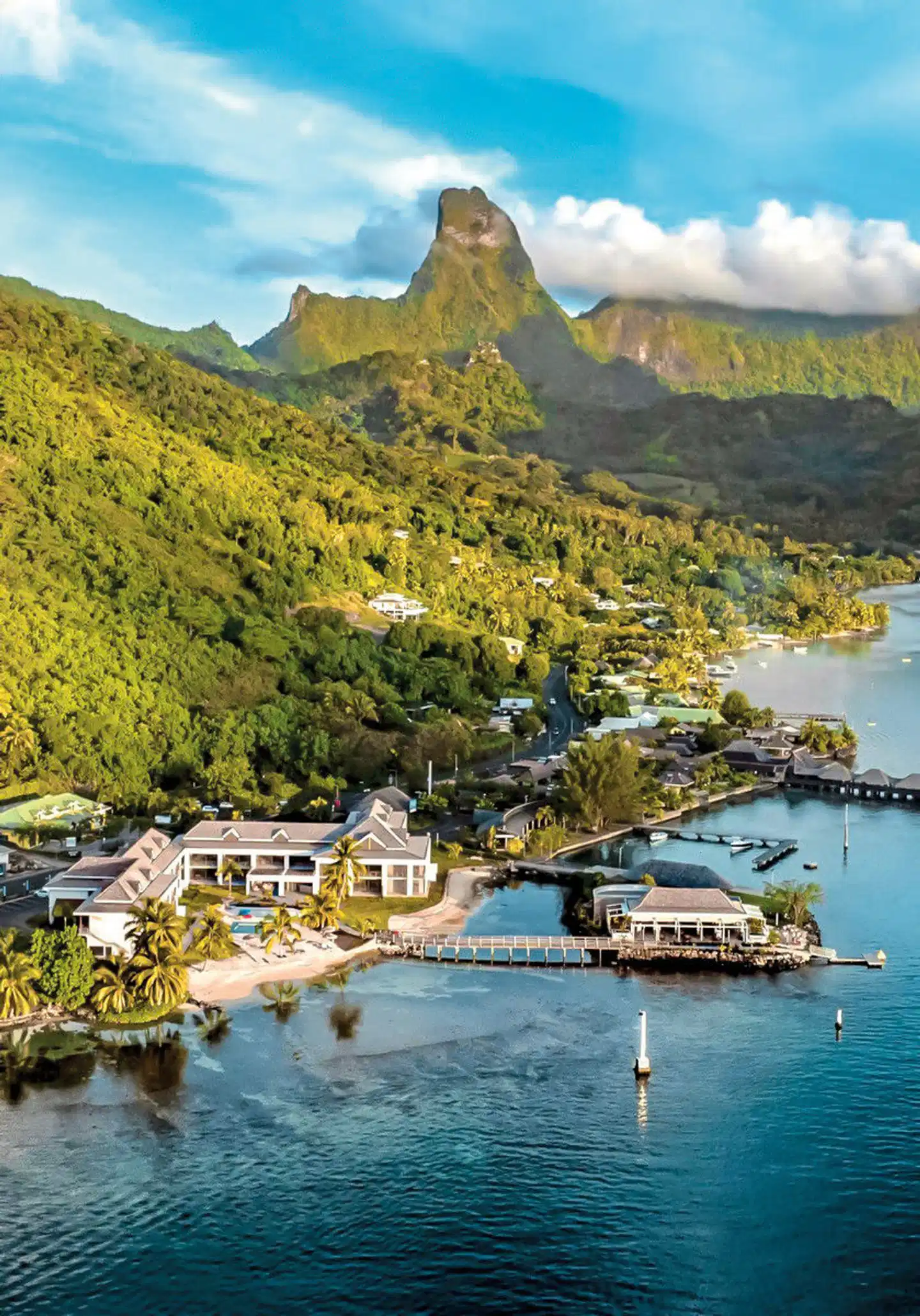 Traumziel Polynesien Landschaft
