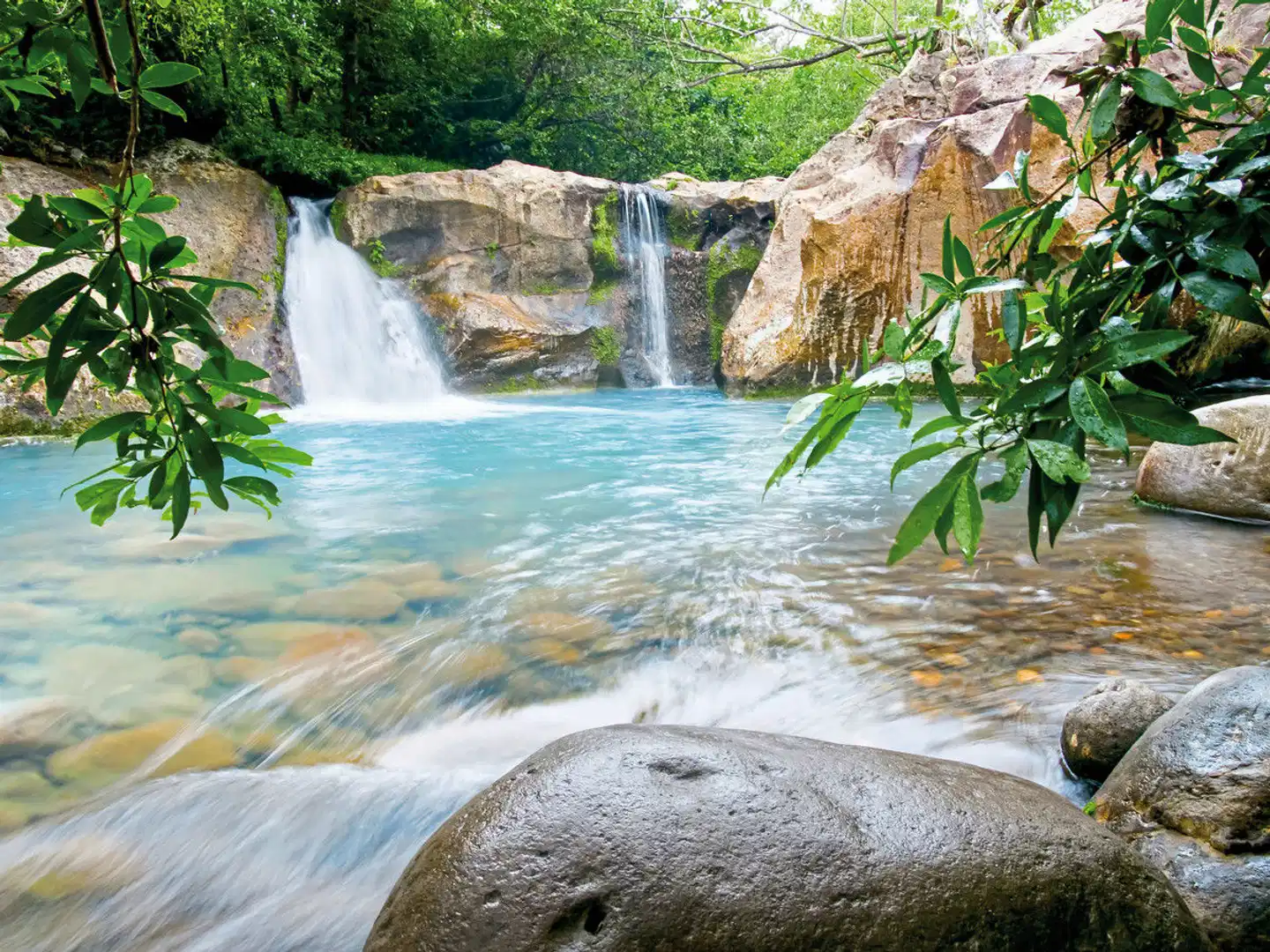 Grünes Paradies Landschaft
