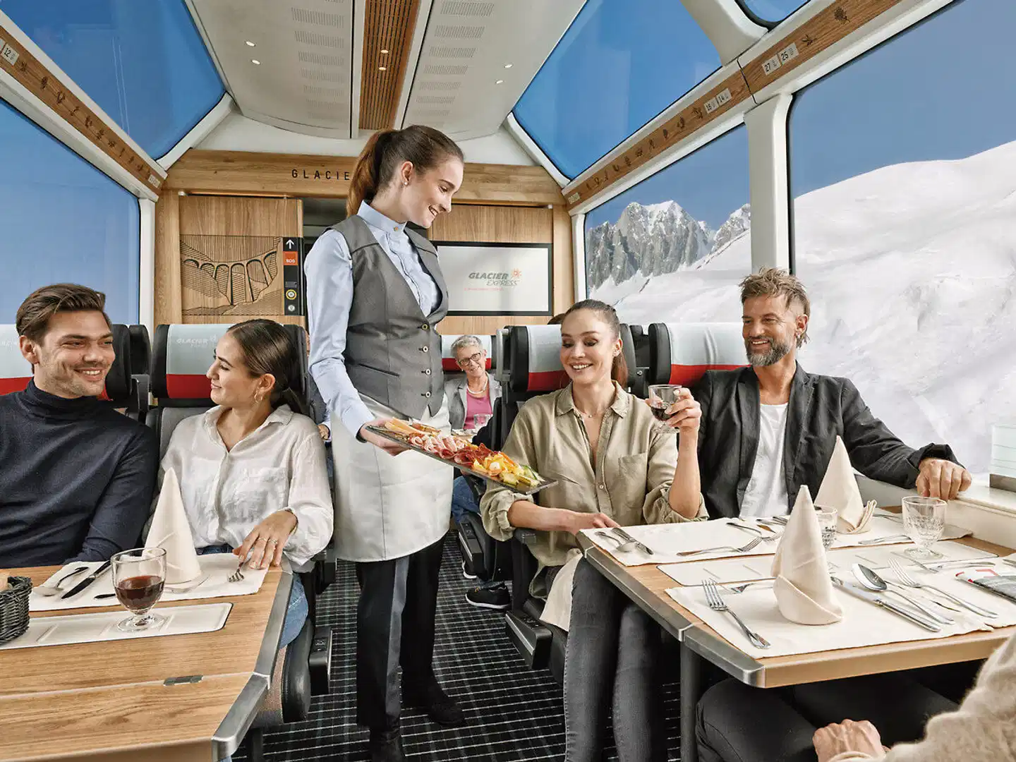 Grand Train Tour of Switzerland - Winterfaszination Restaurant