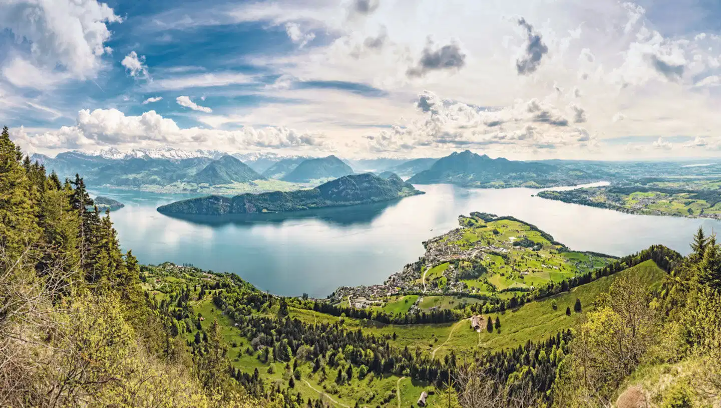 Rundtour Vierwaldstättersee Landschaft