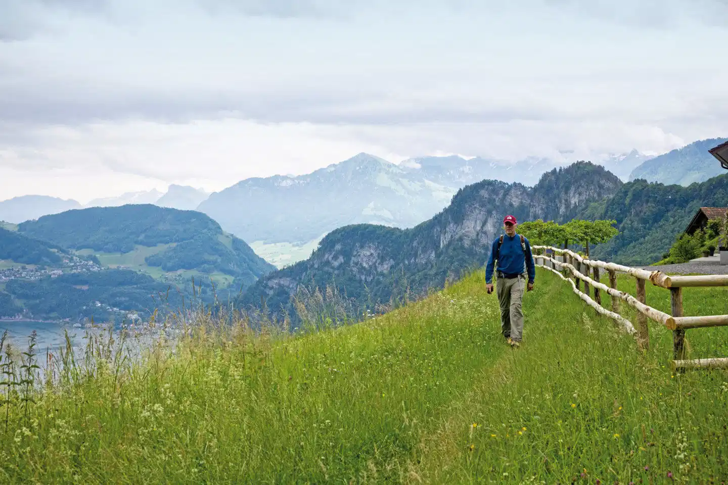 Rundtour Vierwaldstättersee Landschaft