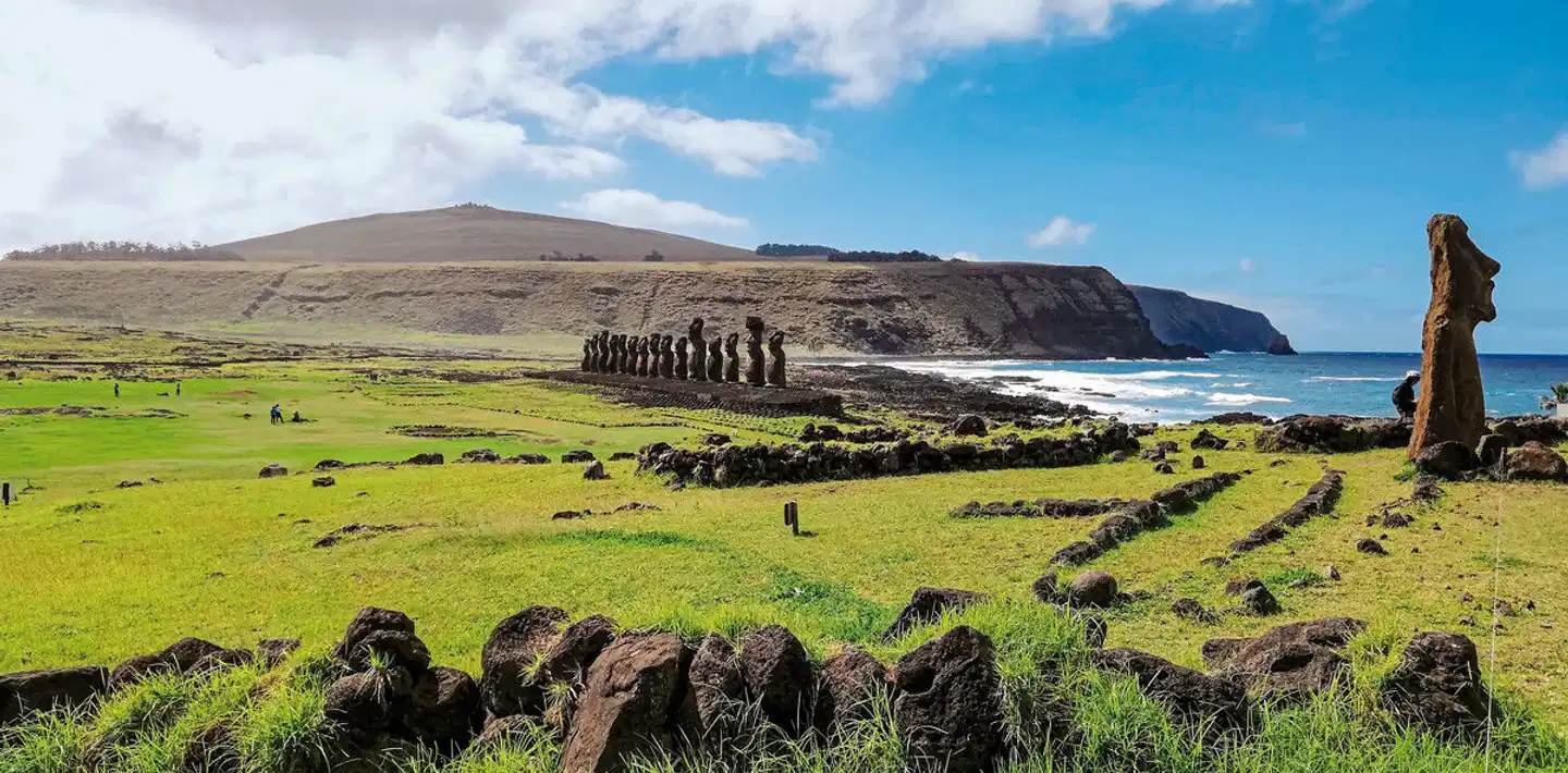Auf den Spuren der Rapa Nui Landschaft