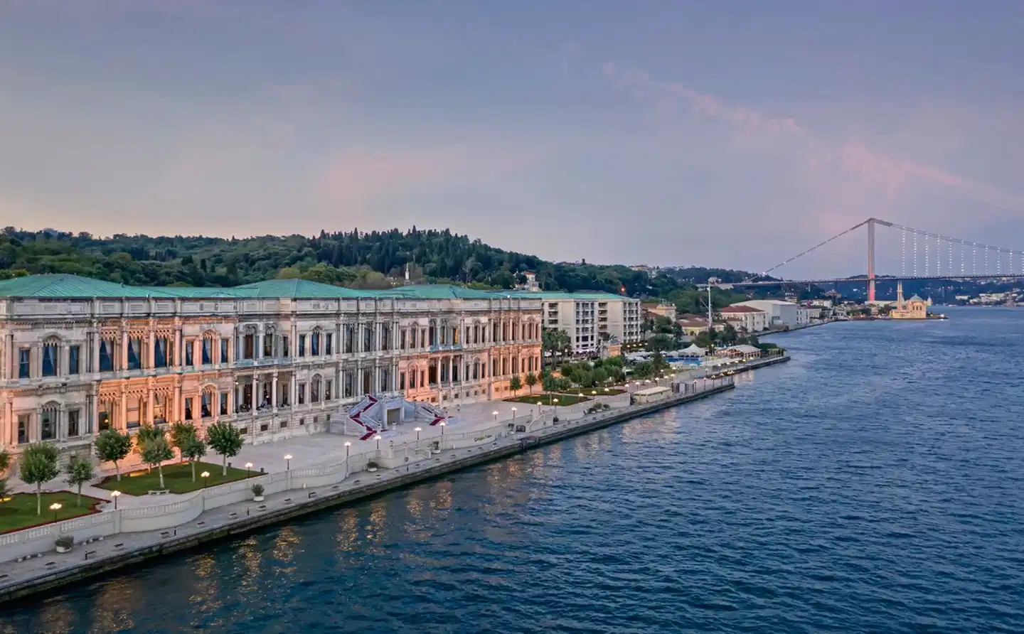 Ciragan Palace Kempinski Istanbul Landschaft