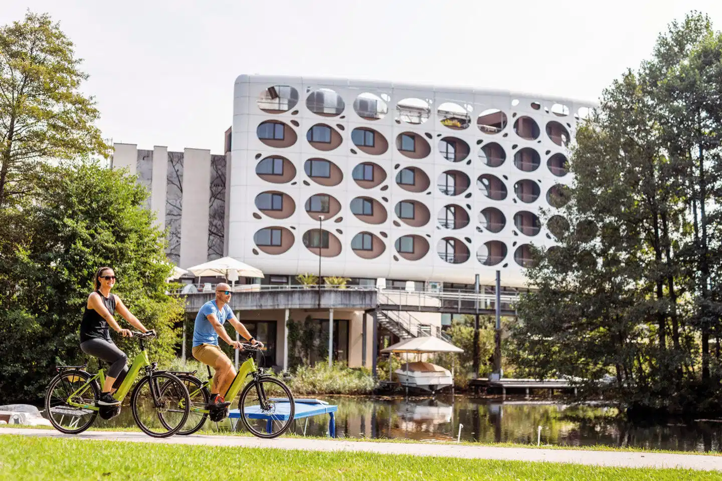 Das Seepark Wörthersee Resort Modellaufnahme