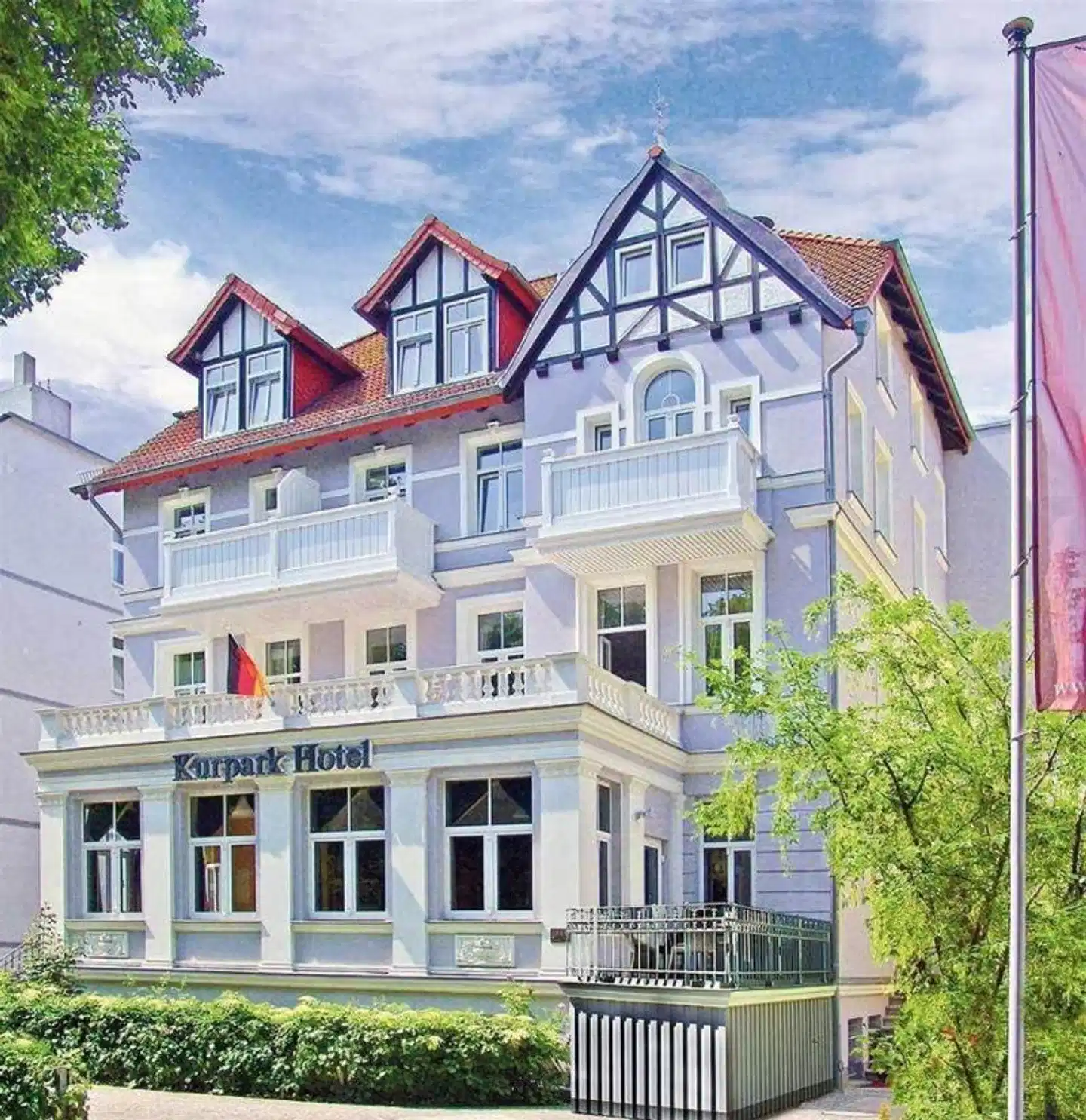 KurParkHotel Warnemünde Aussenansicht