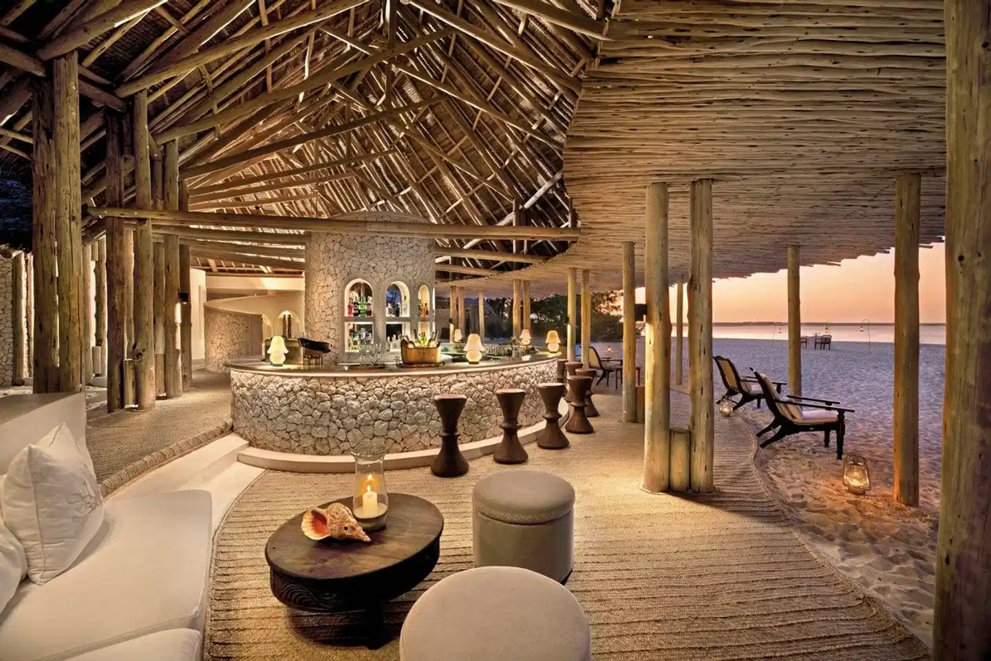 andBeyond Mnemba Island Lobby