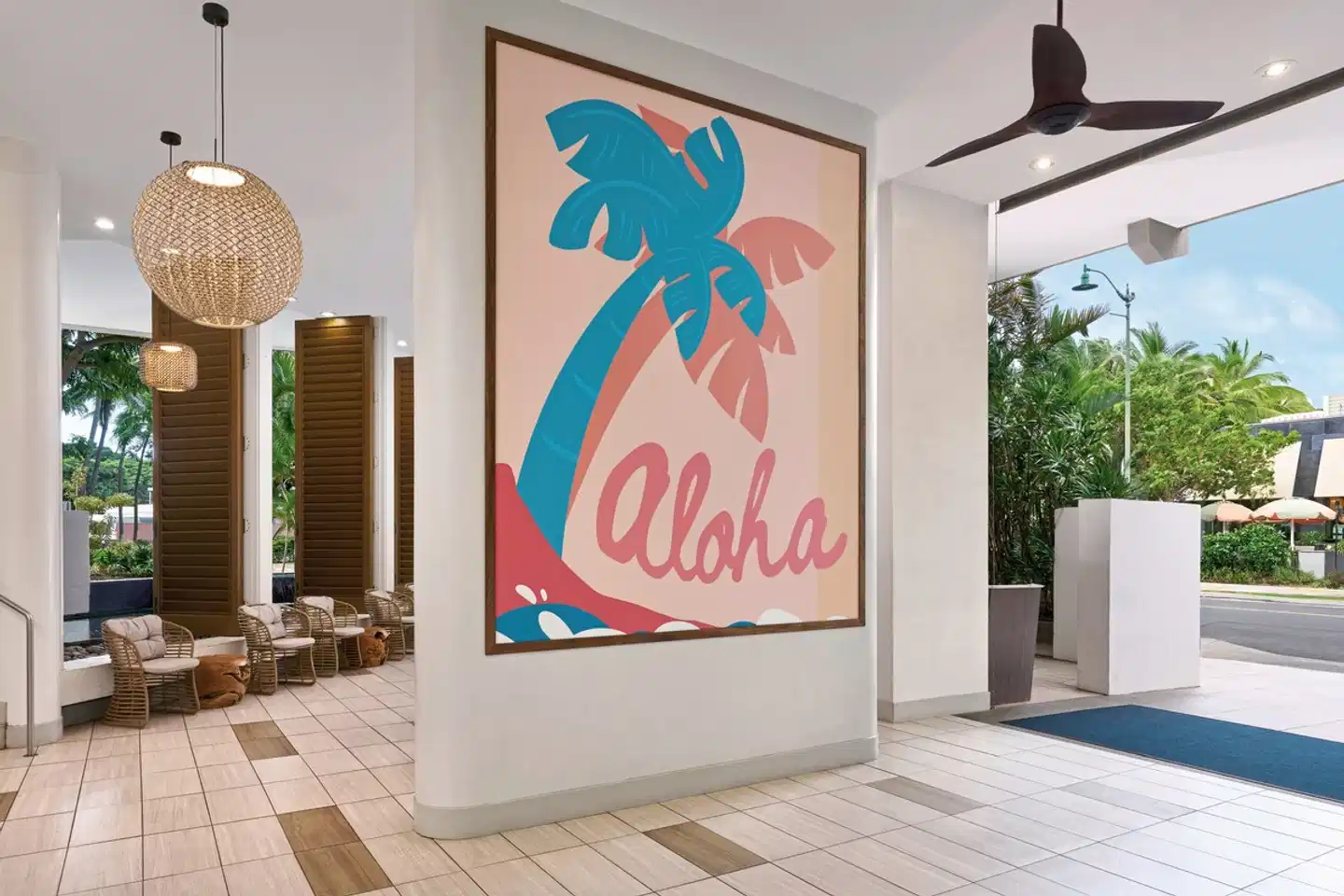 Holiday Inn Express Waikiki Lobby