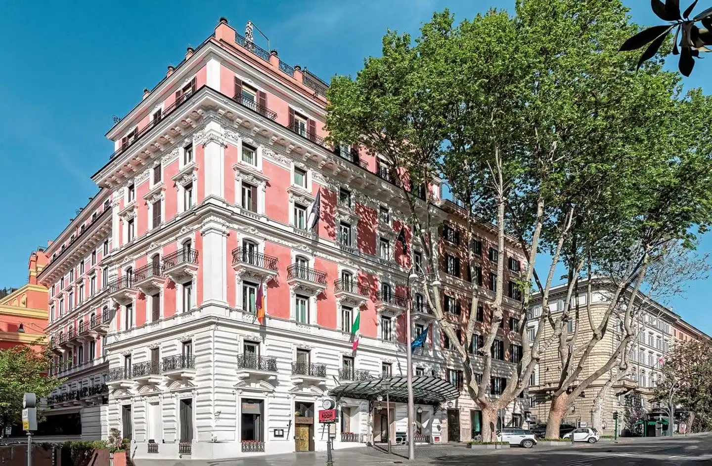 Baglioni Hotel Regina, Rome Aussenansicht