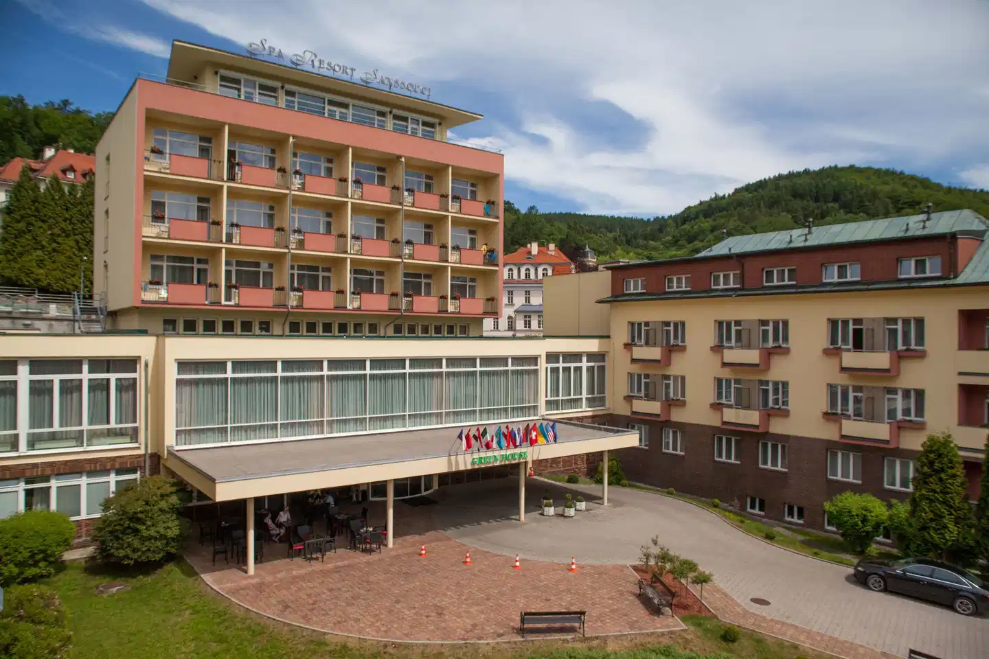 Spa Resort Sanssouci Aussenansicht