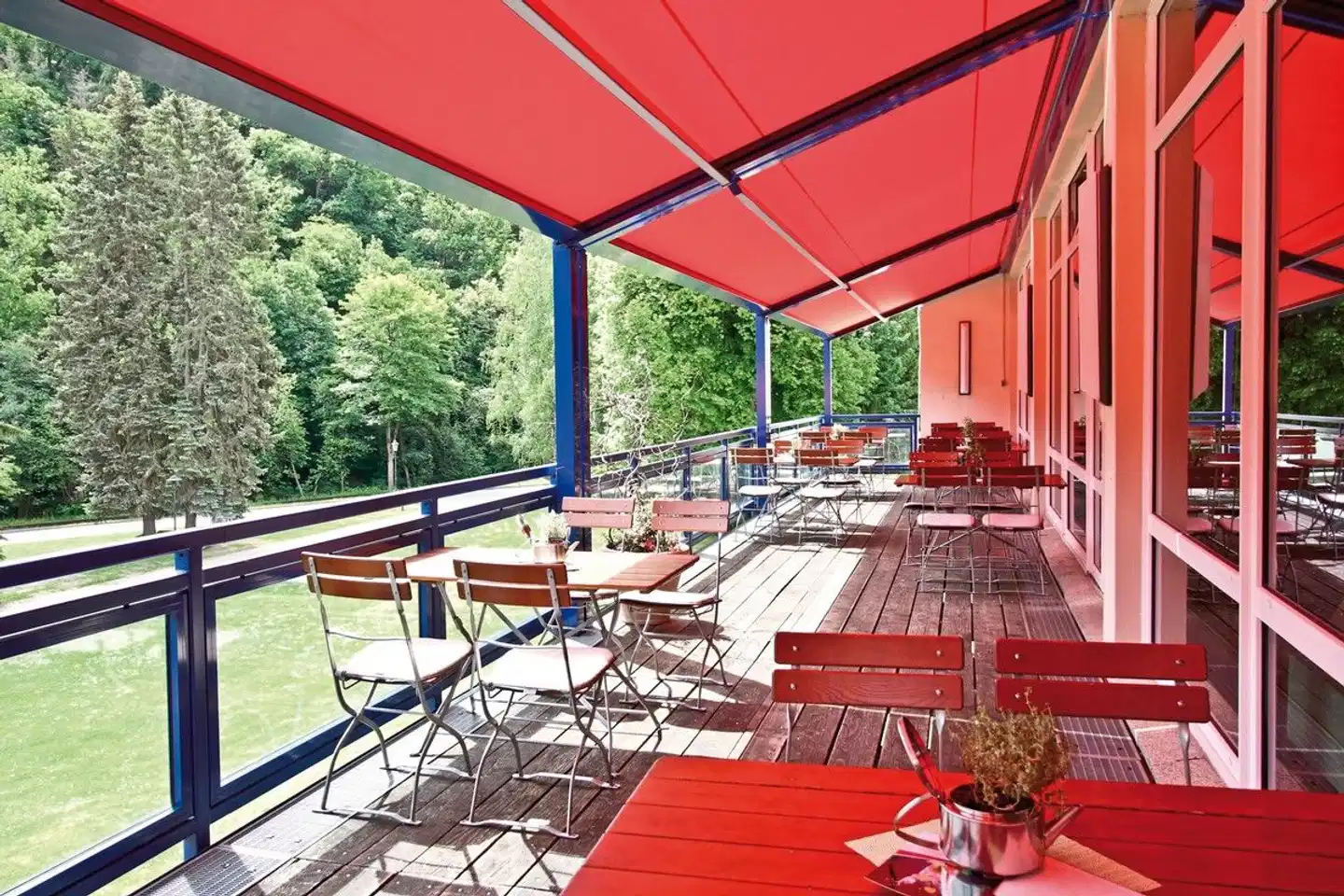Morada Hotel Alexisbad Terrasse