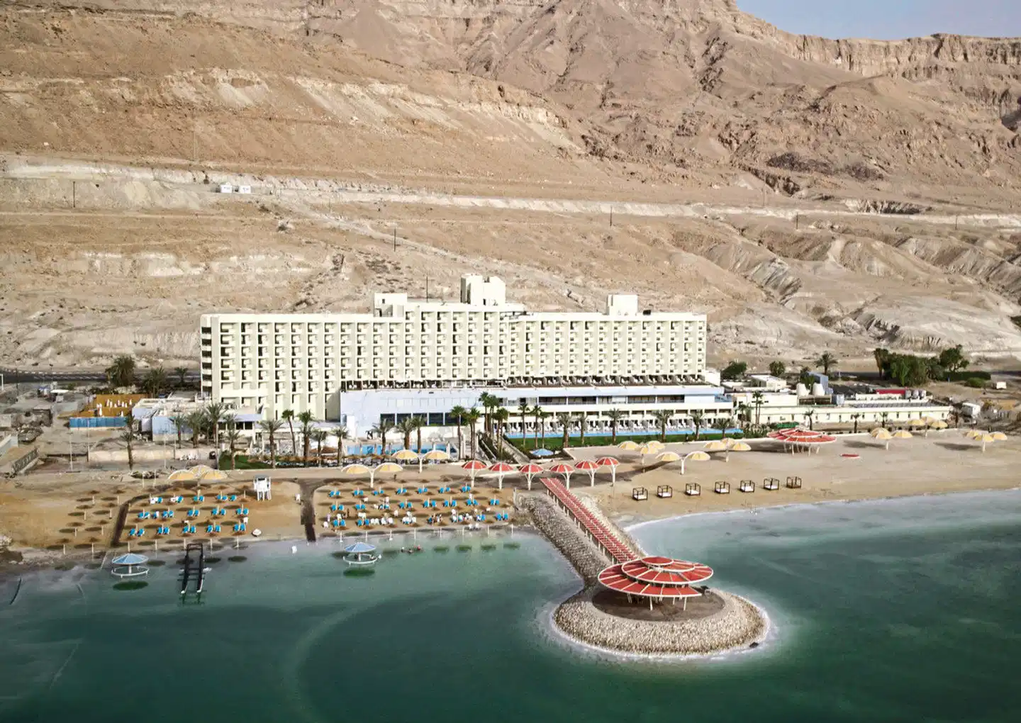 Herods Dead Sea Landschaft