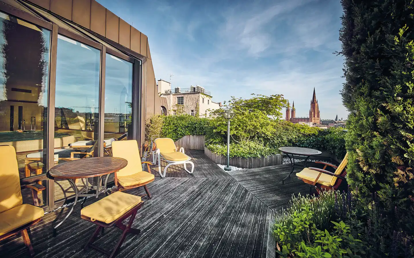 Hotel Nassauer Hof Terrasse