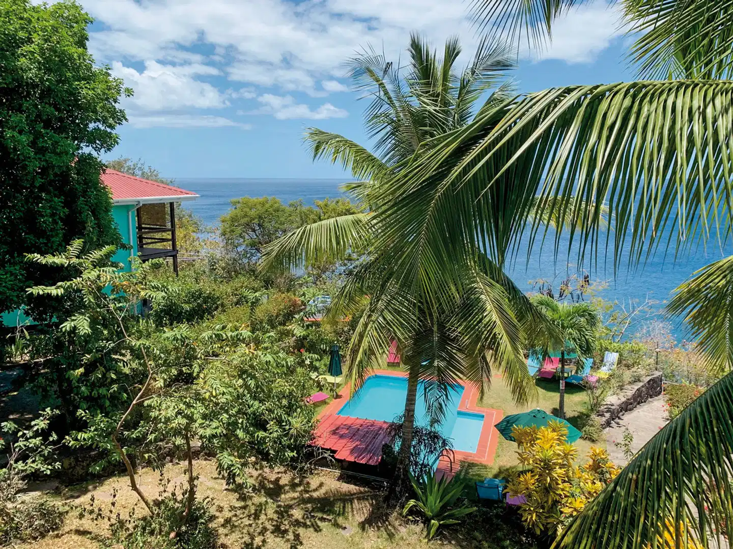 The Tamarind Tree Hotel Garten