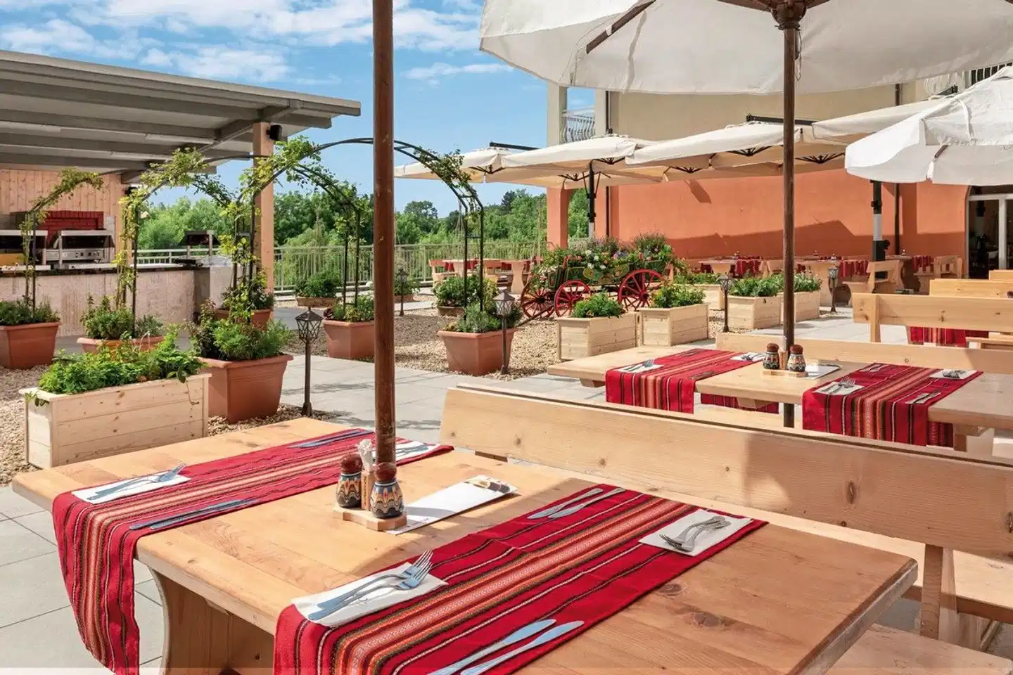 Sol Luna Bay Resort Terrasse