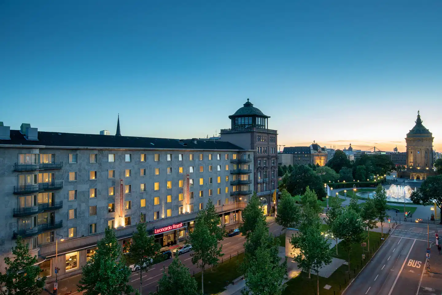 Leonardo Royal Hotel Mannheim Aussenansicht