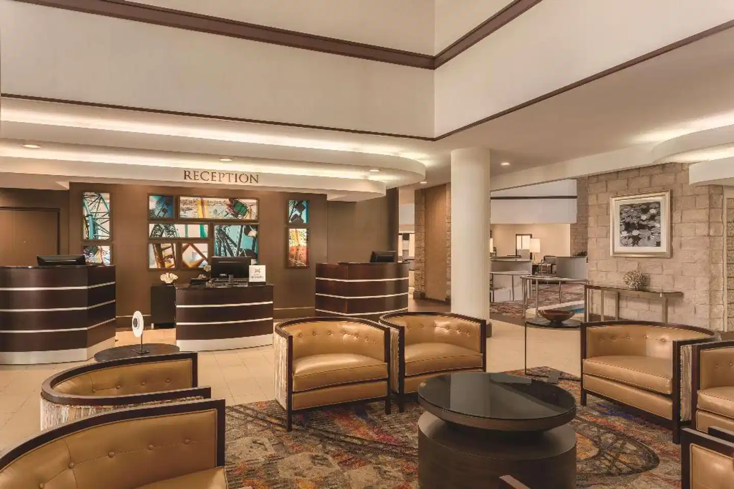 Embassy Suites by Hilton Orlando International Drive ICON Park Lobby