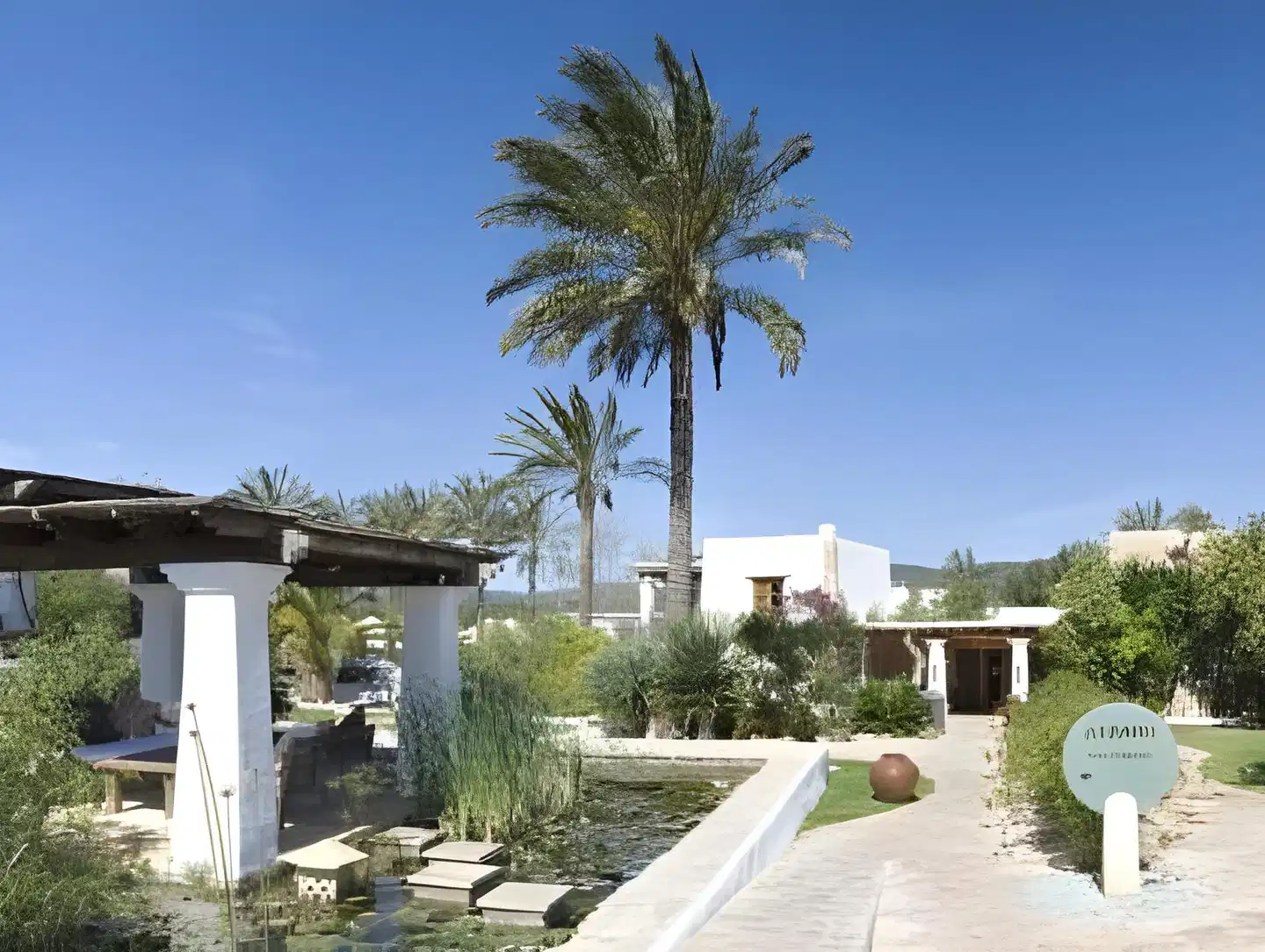 Rural Agroturismo Atzaró Ibiza Garten