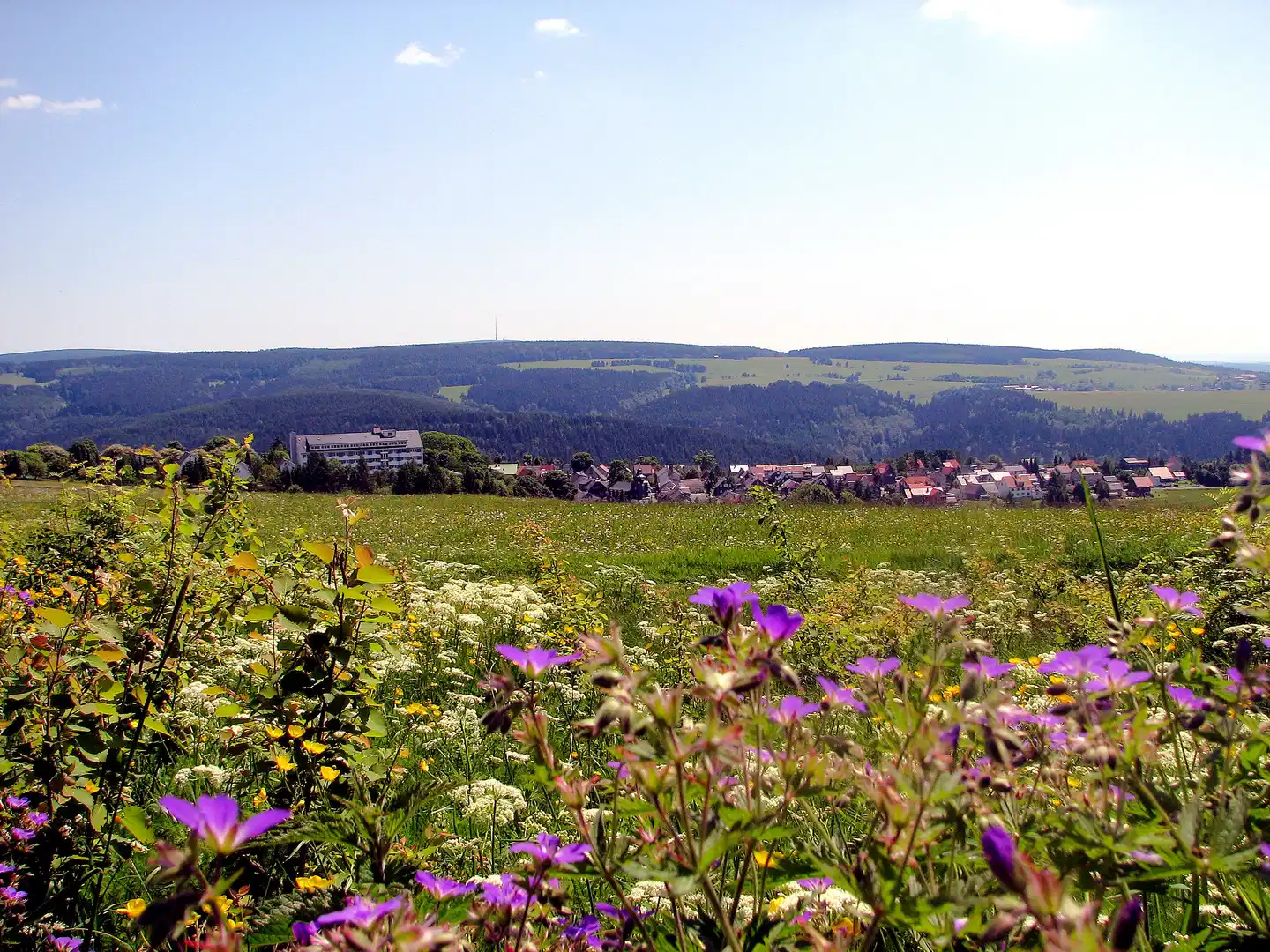 Werrapark - Haus Frankenblick Landschaft