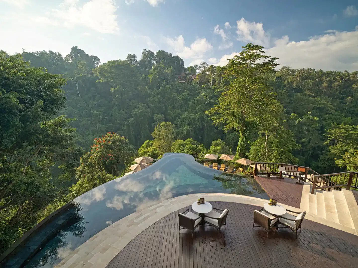 Hanging Gardens of Bali Terrasse