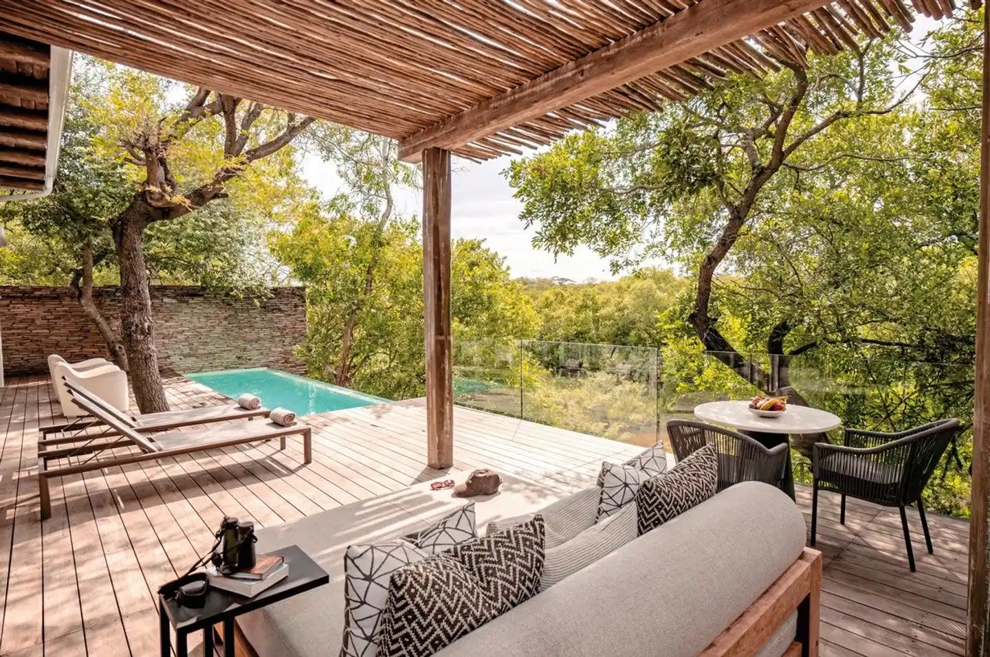 Kapama Private Game Reserve Terrasse