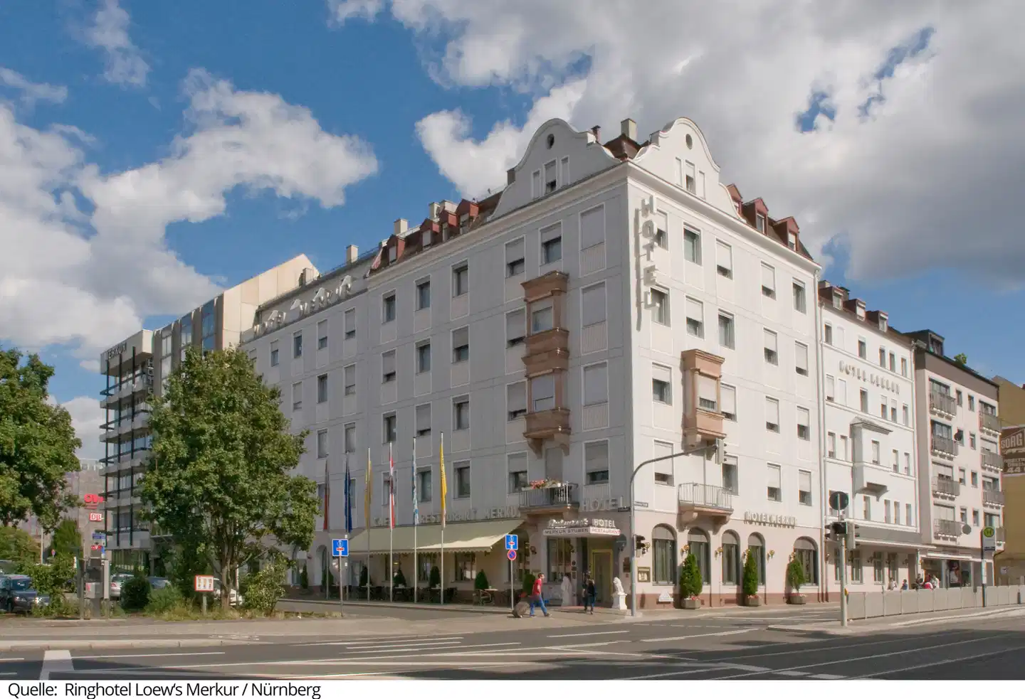 Ringhotel Loew's Merkur Aussenansicht