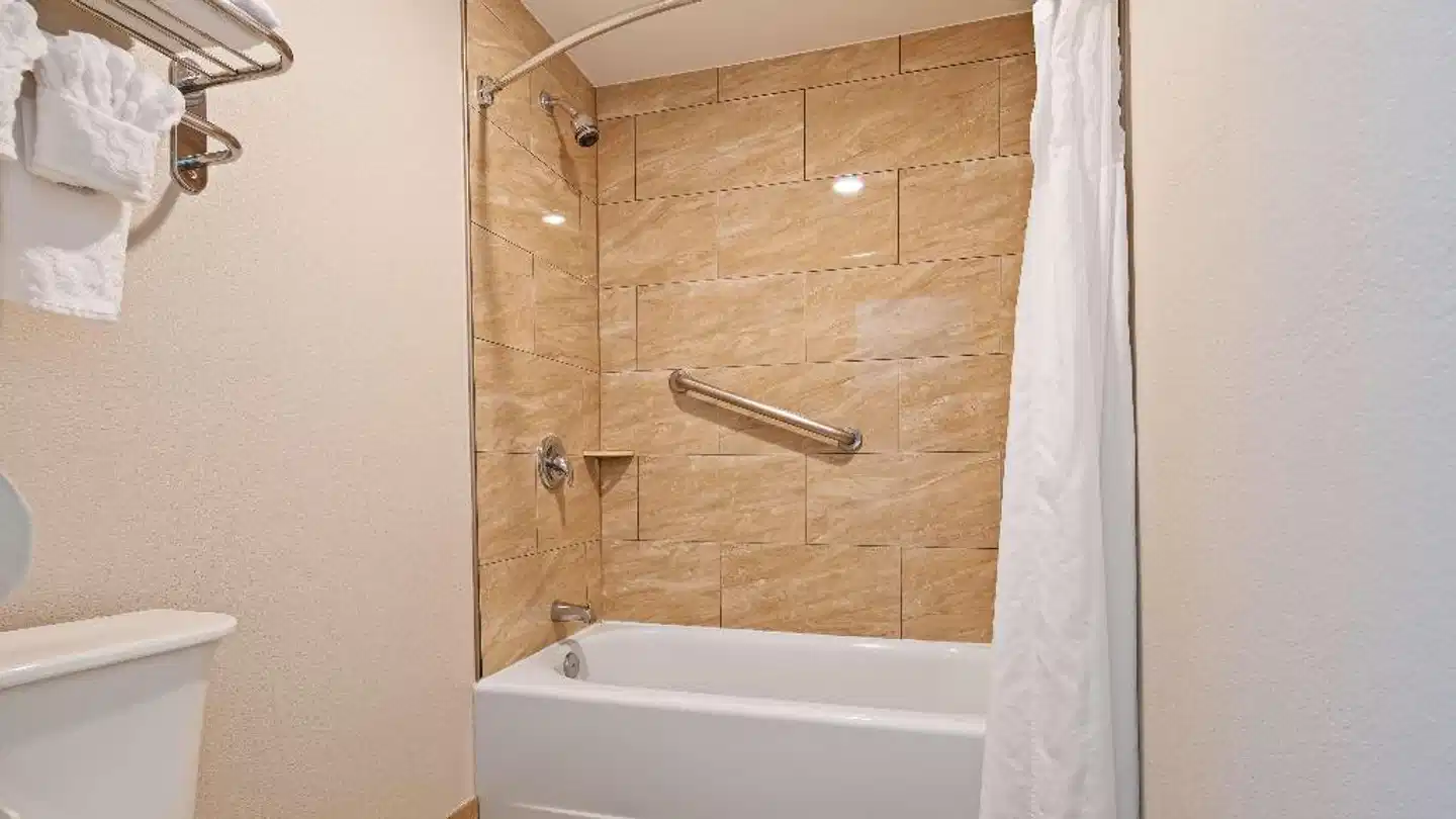 Best Western Asheville Tunnel Road Badezimmer