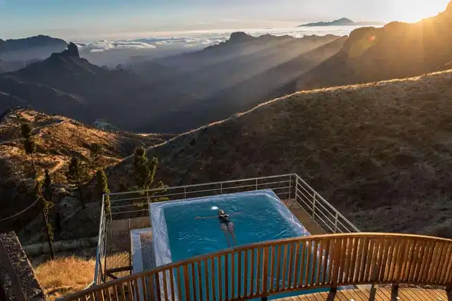 Parador de Cruz de Tejeda Terrasse