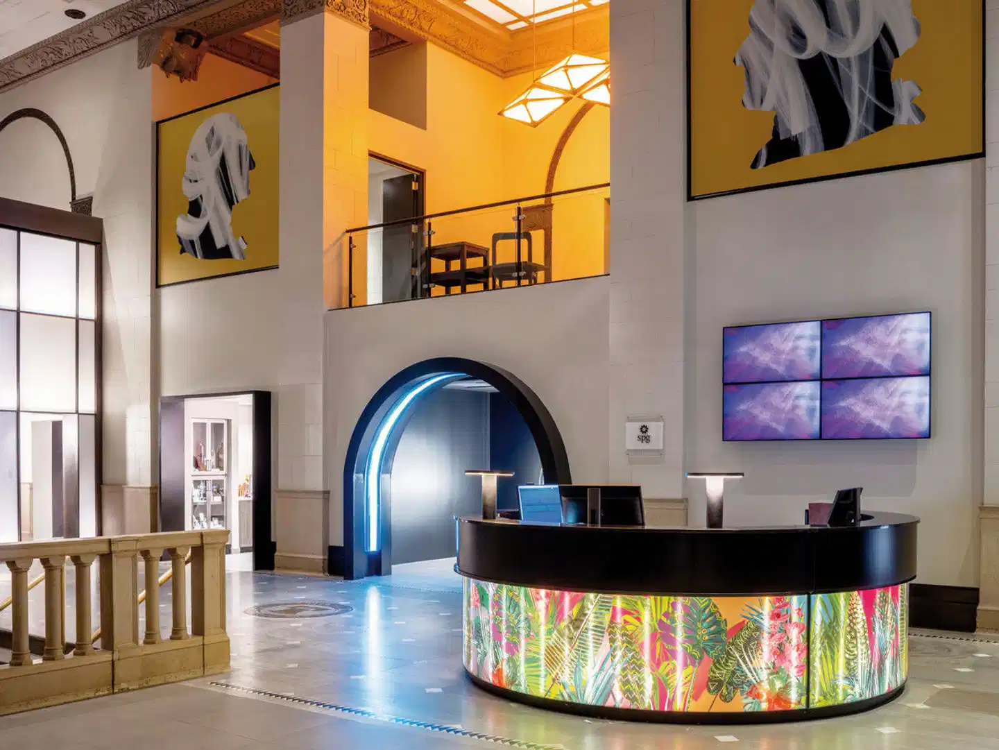 Aloft Philadelphia Downtown Lobby