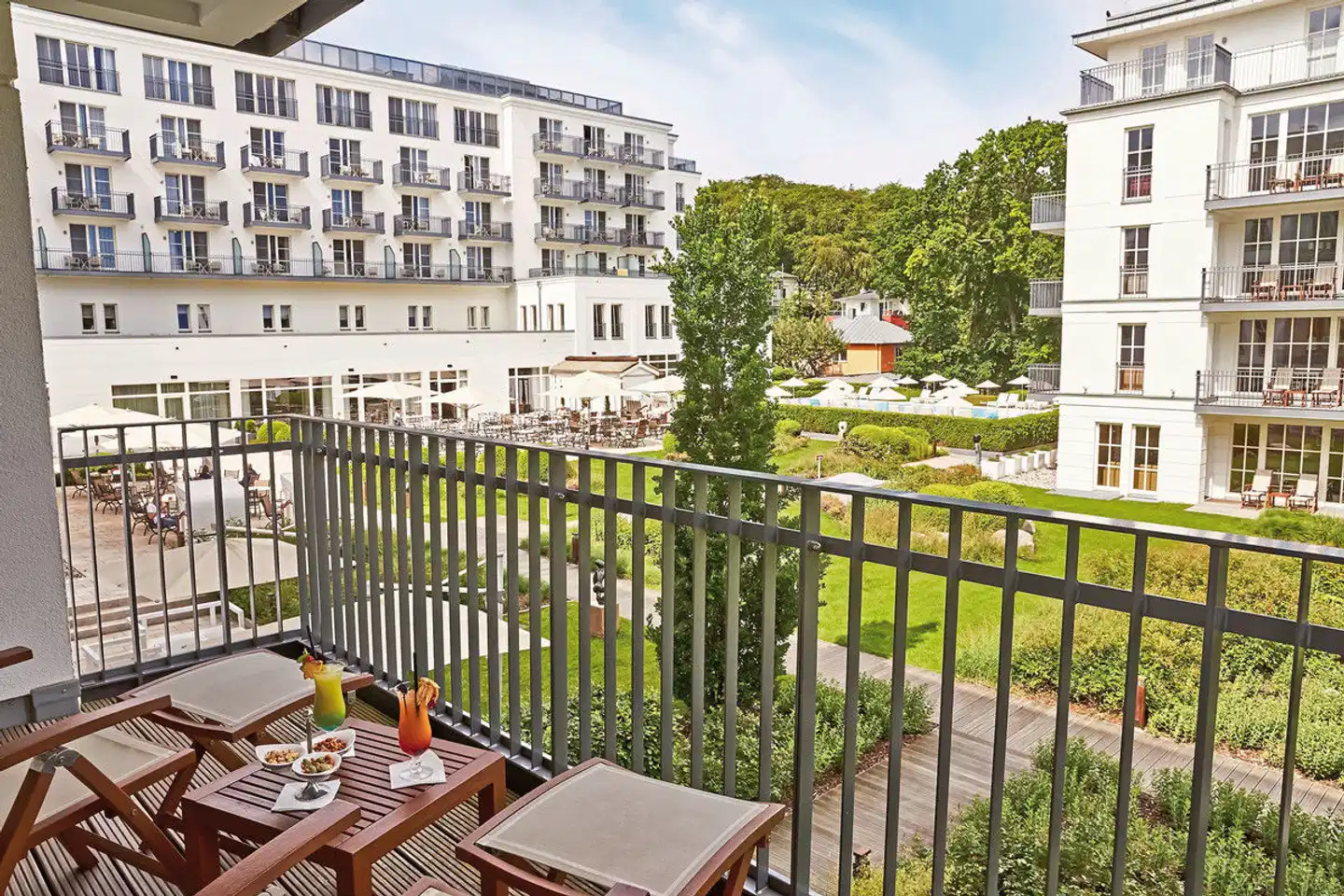 Steigenberger Grandhotel & Spa Heringsdorf Terrasse